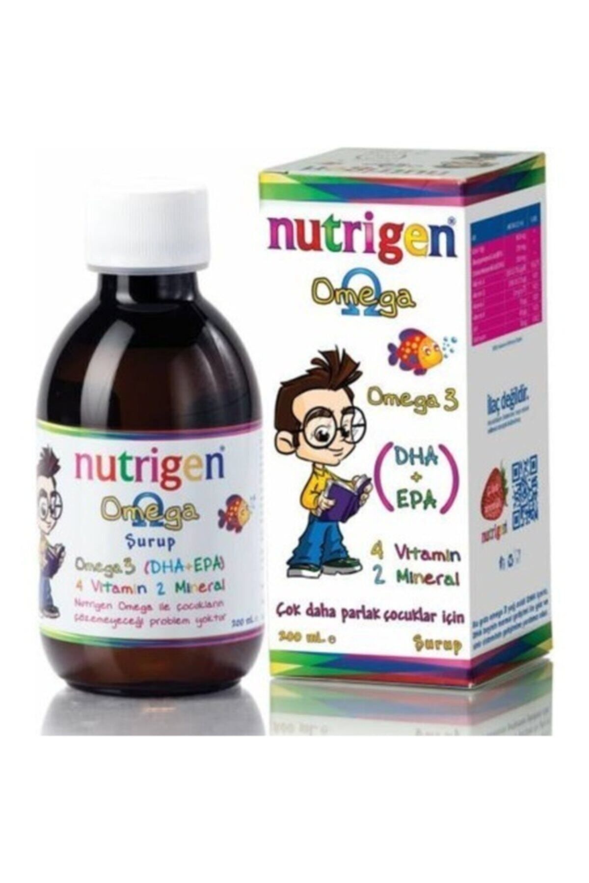 Nutrigen-Omega 200 ml Syrup - 8692860200205 2