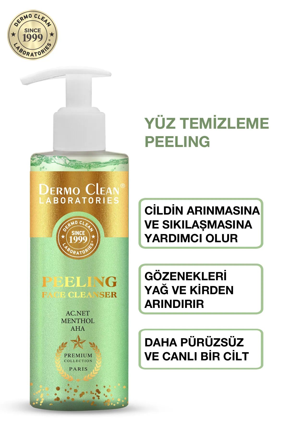 armonika Dermo Clean Premium Collection Yüz Temizleme Peeling 200 ml