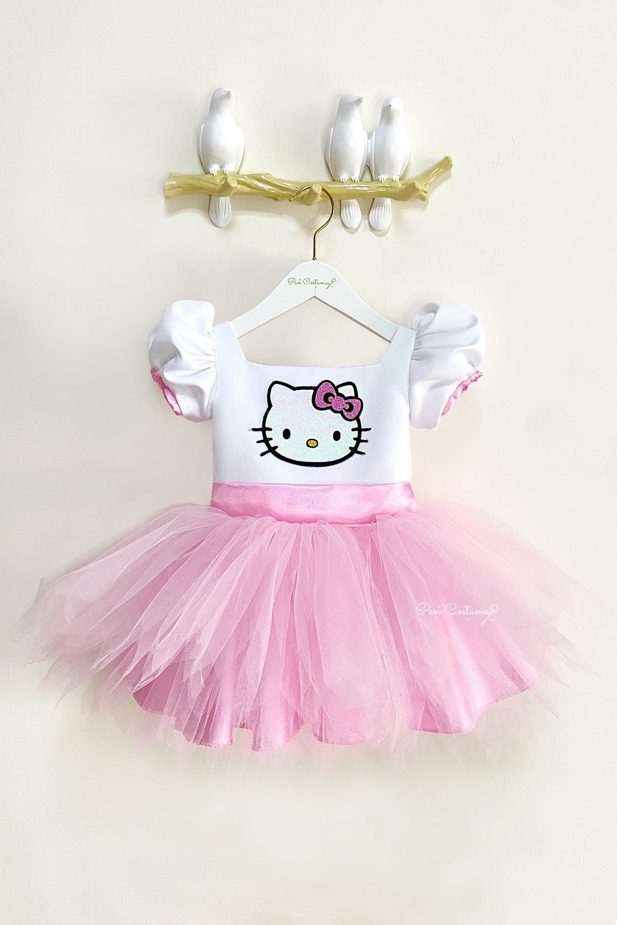 pan kostum Hello Kitty Kız Çocuk Elbise