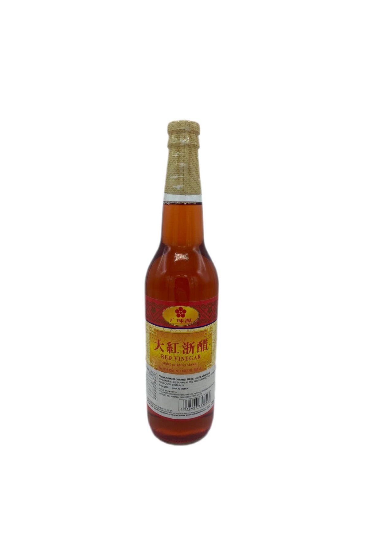 GUANG WEI YUAN Guangweiyuan Red Rice Vinegar Kırmızı Pirinç Sirkesi 630 Ml.