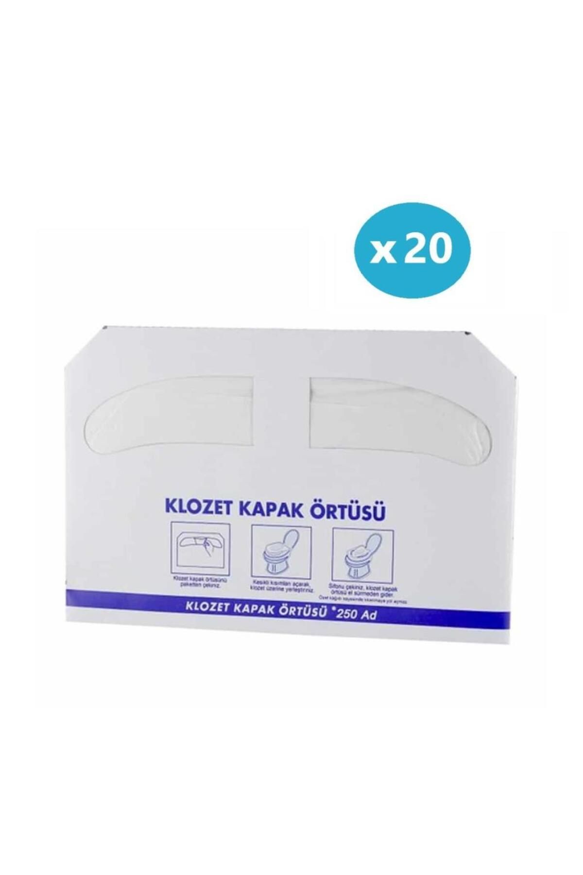 Omnisoft 20 Paket Klozet Kapak Örtüsü 5000 Adet