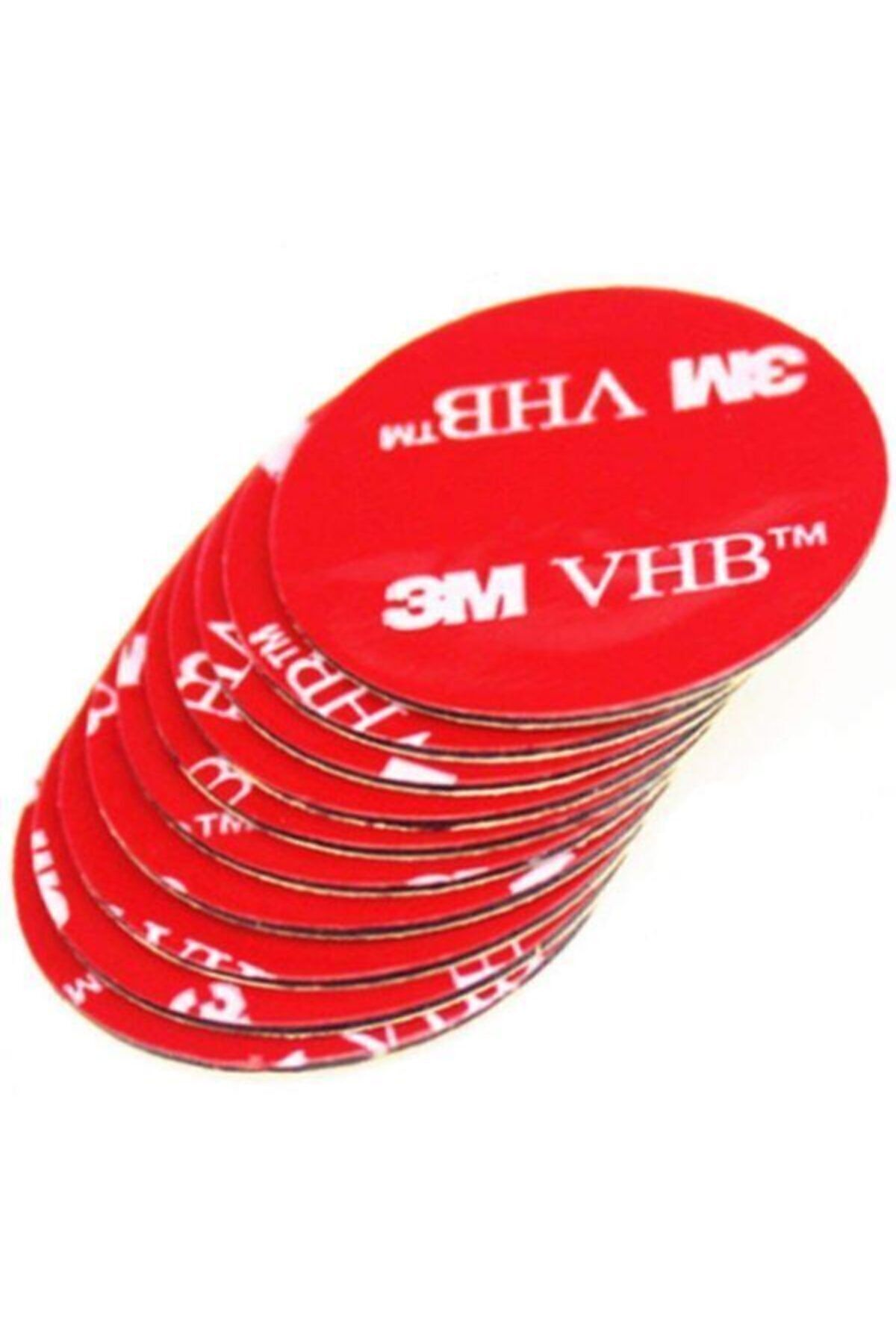 3M Vhb Çift Taraflı Bant Dıe 1mm Gri 45 Mm Çapında Yuvarlak 5 Adet