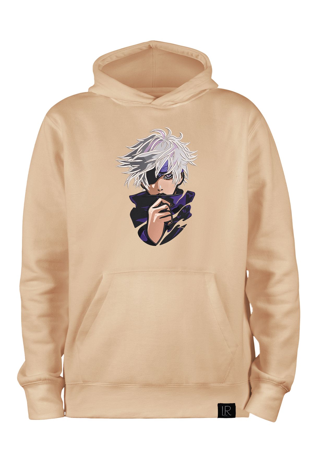 Loviras Anime Tasarımlı Unisex Oversize Kapüşonlu Sweatshirt, Yüksek Kalite ve Konfor