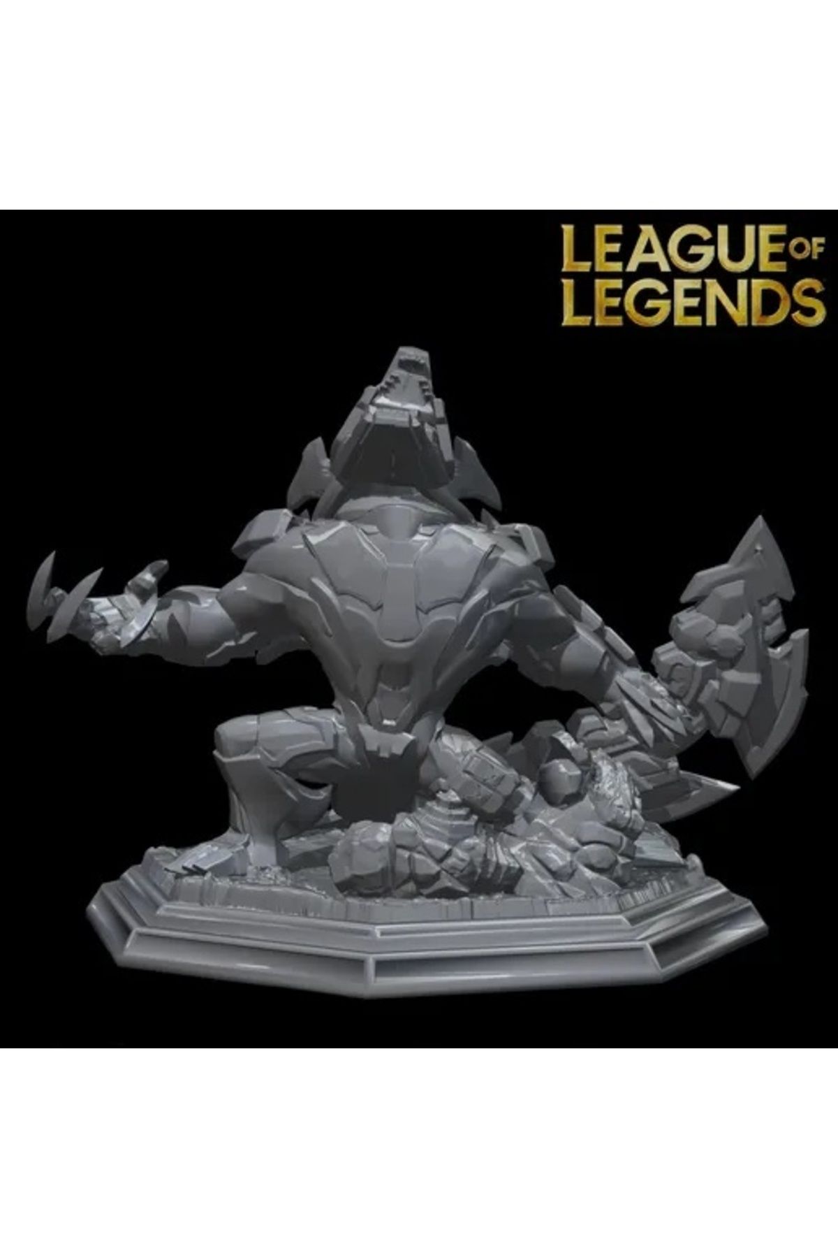 Internos Design LoL Kod Adı Renekton Figürü - 15 cm