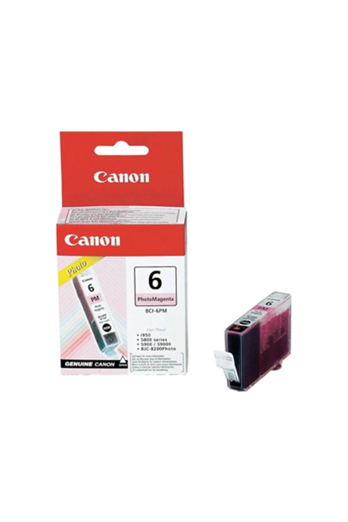 Canon OUTLET CANON BCI-6PM FOTO KIRMIZI KARTUŞ 280 SAYFA (PHOTO BJC 8200 İ9900 S820 S9000 İP6000D)