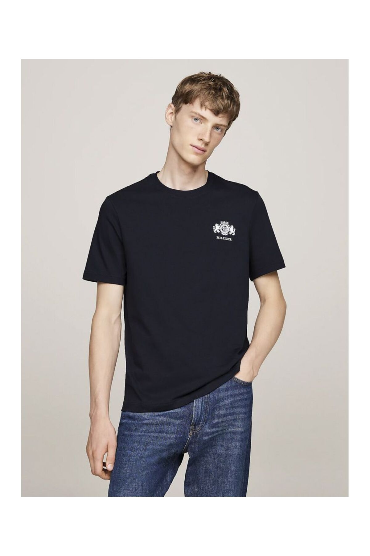 Tommy Hilfiger SMALL CREST EMBRO TEE