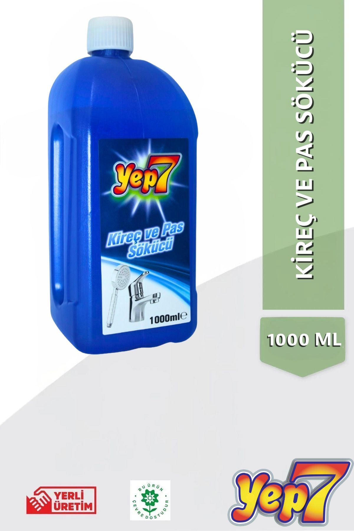 YEP7 KİREÇ VE PAS SÖKÜCÜ 1000 ML