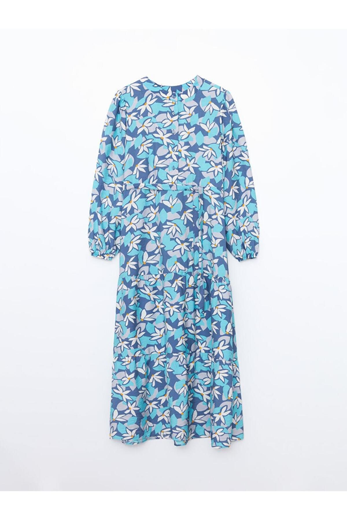 LC Waikiki-Rochie de damă cu model LCW Modest Judge 5