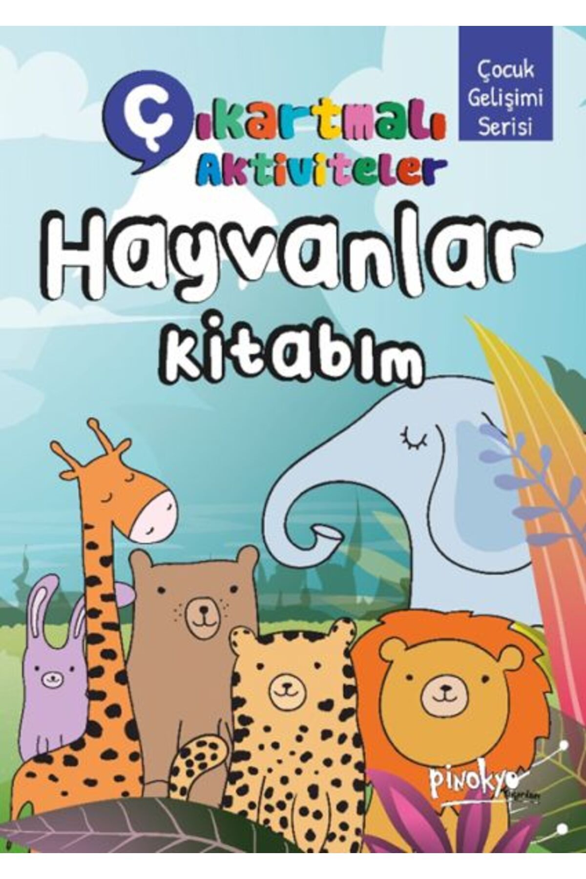 Pinokyo Yayınları Çıkartmalı Aktiviteler Hayvanlar Kitabım