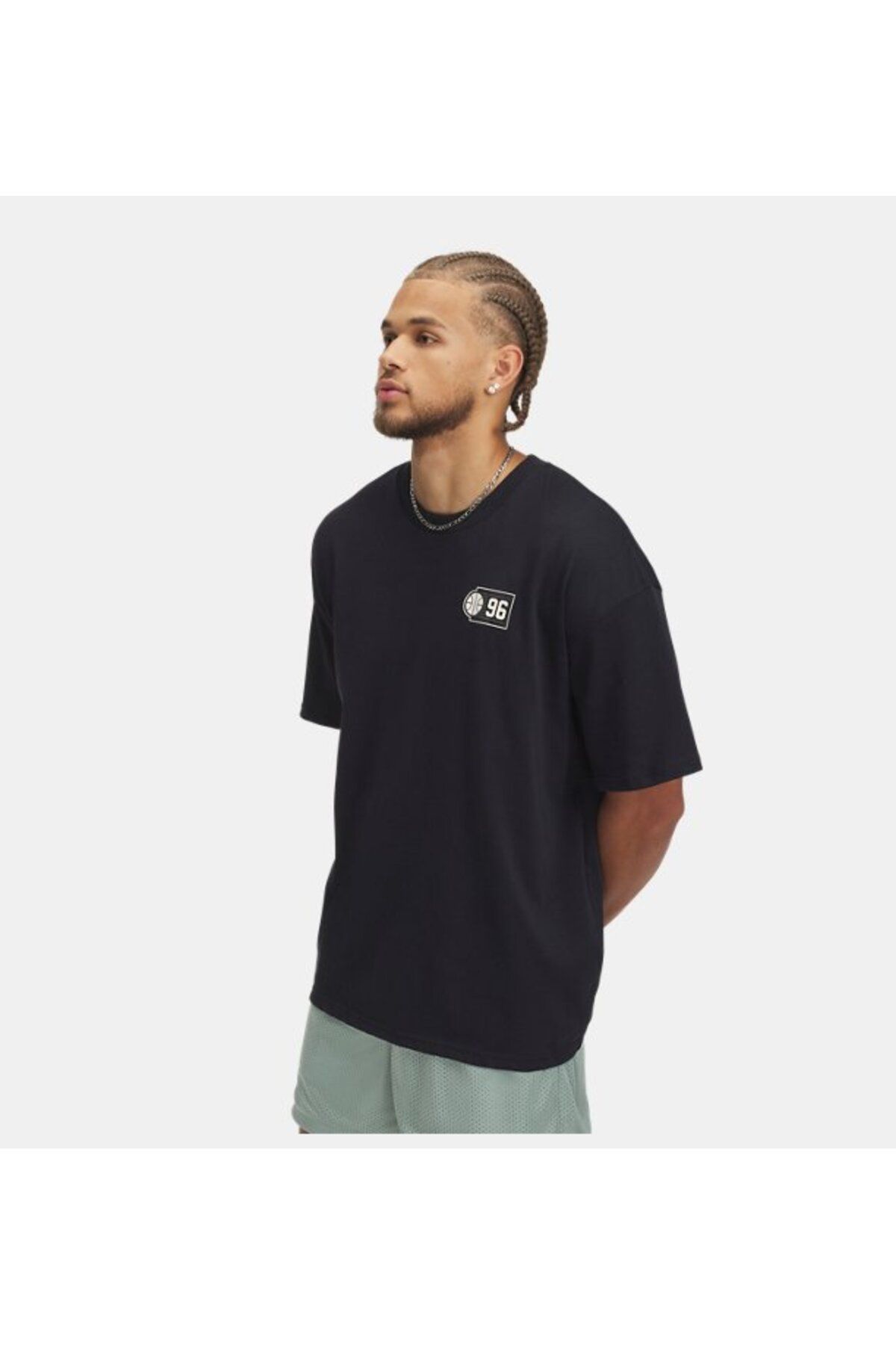 Under Armour Erkek UA Heavyweight Hoops Courtside T-shirt 1390191-001