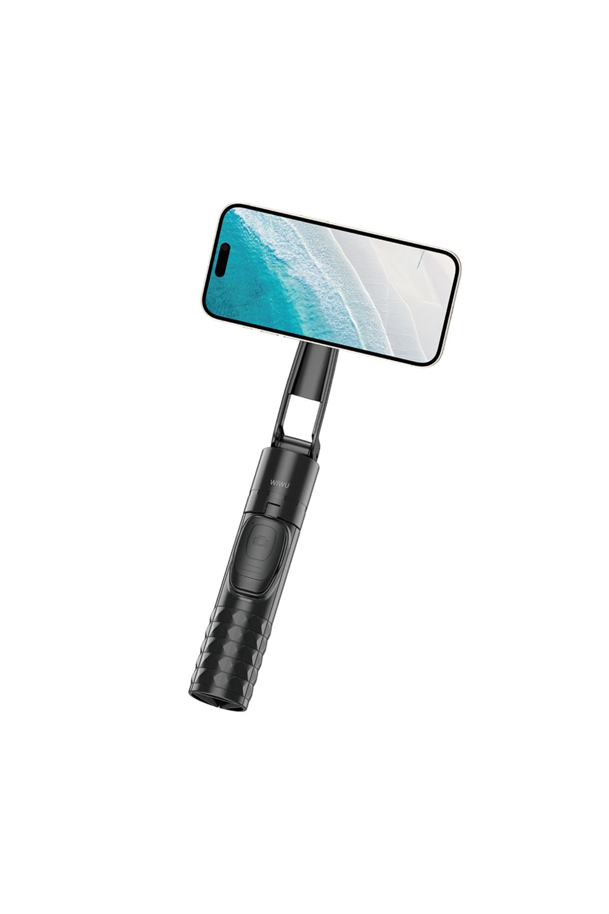 WIWU-Wi-Se014 360 Degree Rotating Remote Control Selfie Stick and Tripod with Magnetic 3