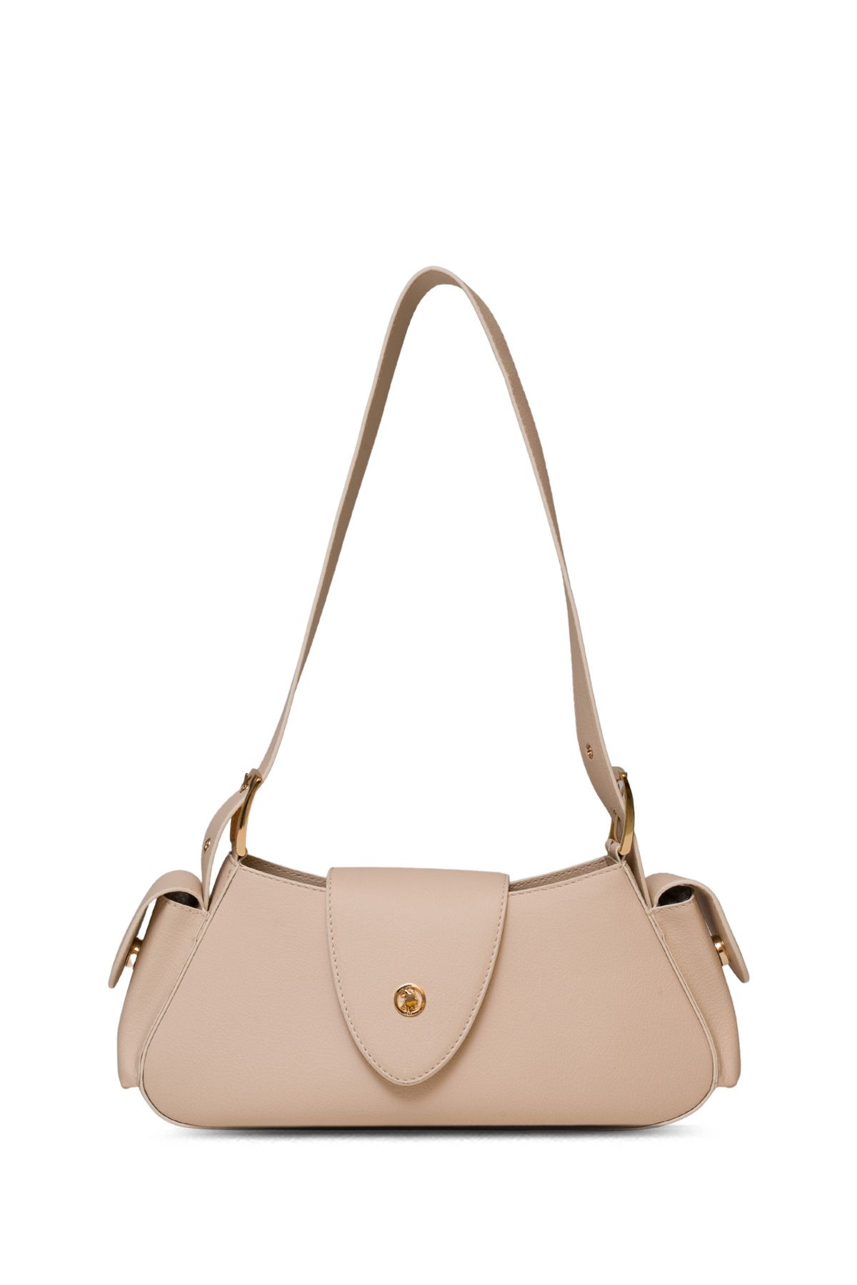 کیف مسنجر زنانه بژ Us25144 U.S. Polo Assn.