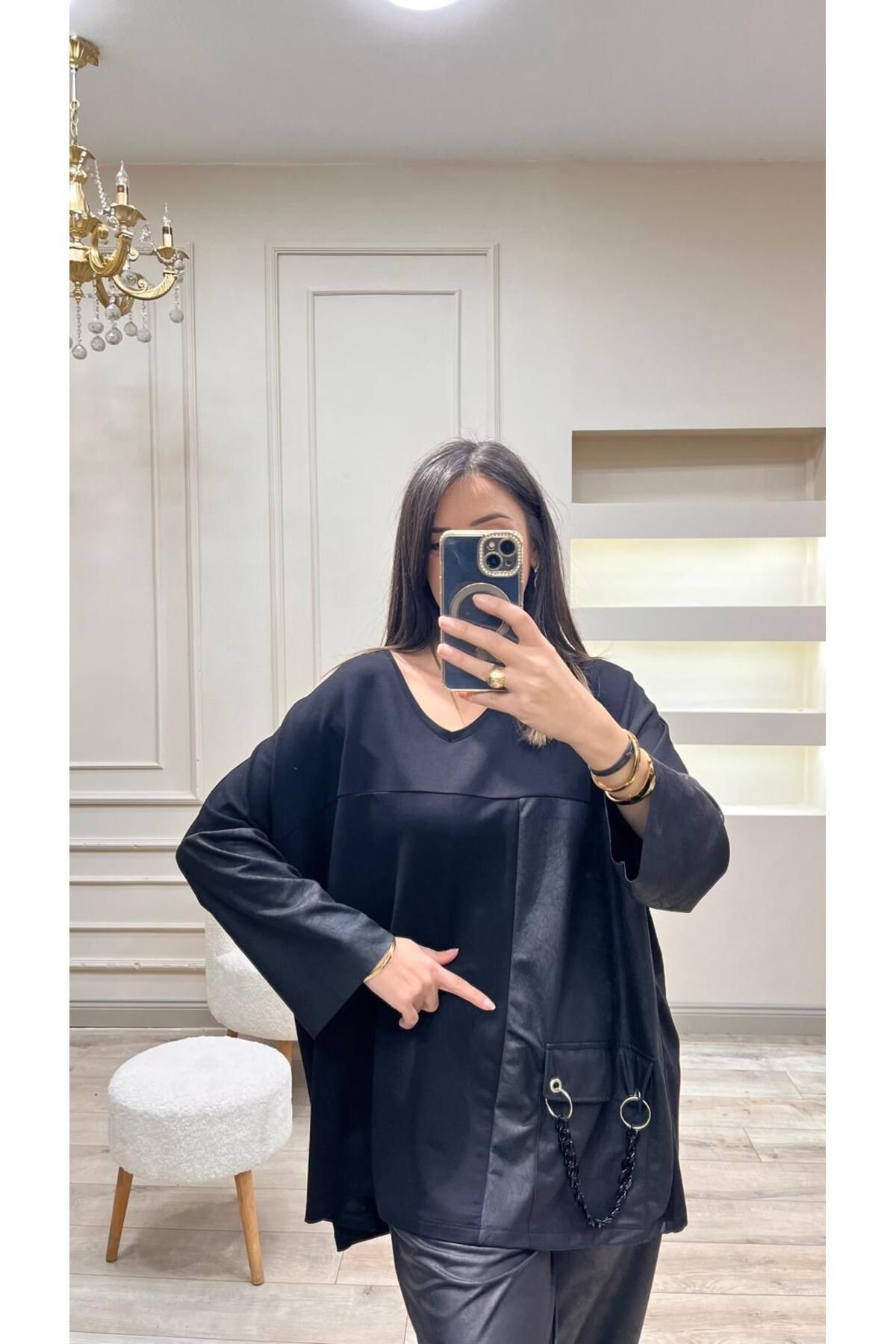 Meryemce Tasarım oversize Bluz