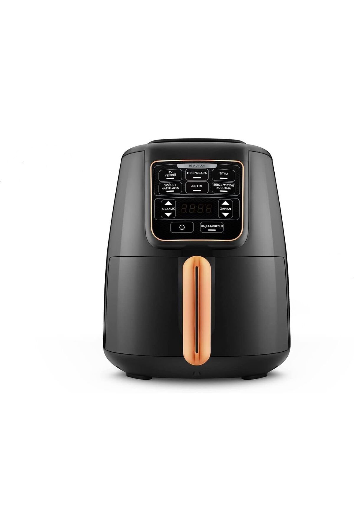 NcK Air Pro Cook XL 2 In 1 Konuşan Airfryer Siyah Copper