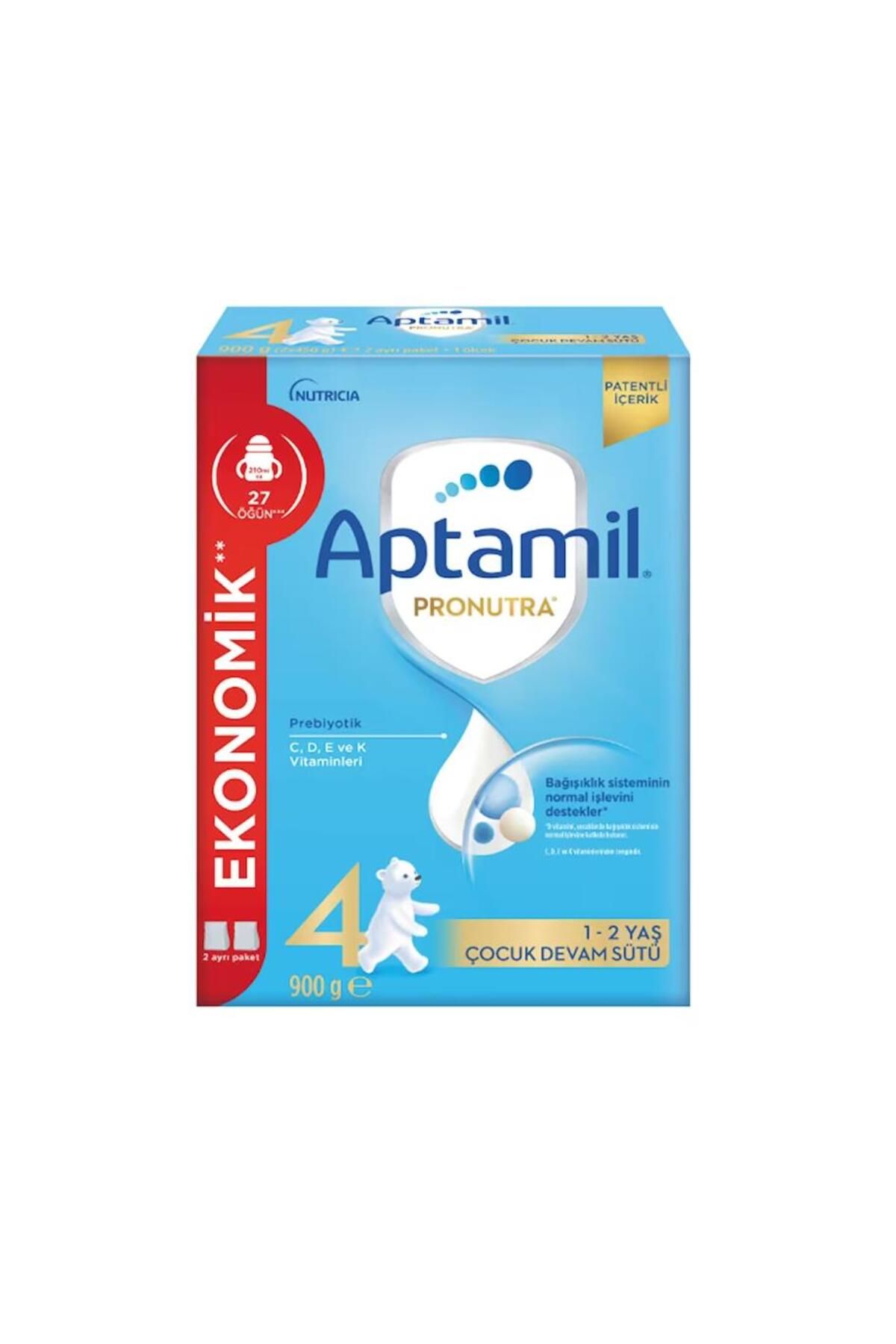 Aptamil Pronutra 4 Devam Sütü 900 gr 1-2 Yaş