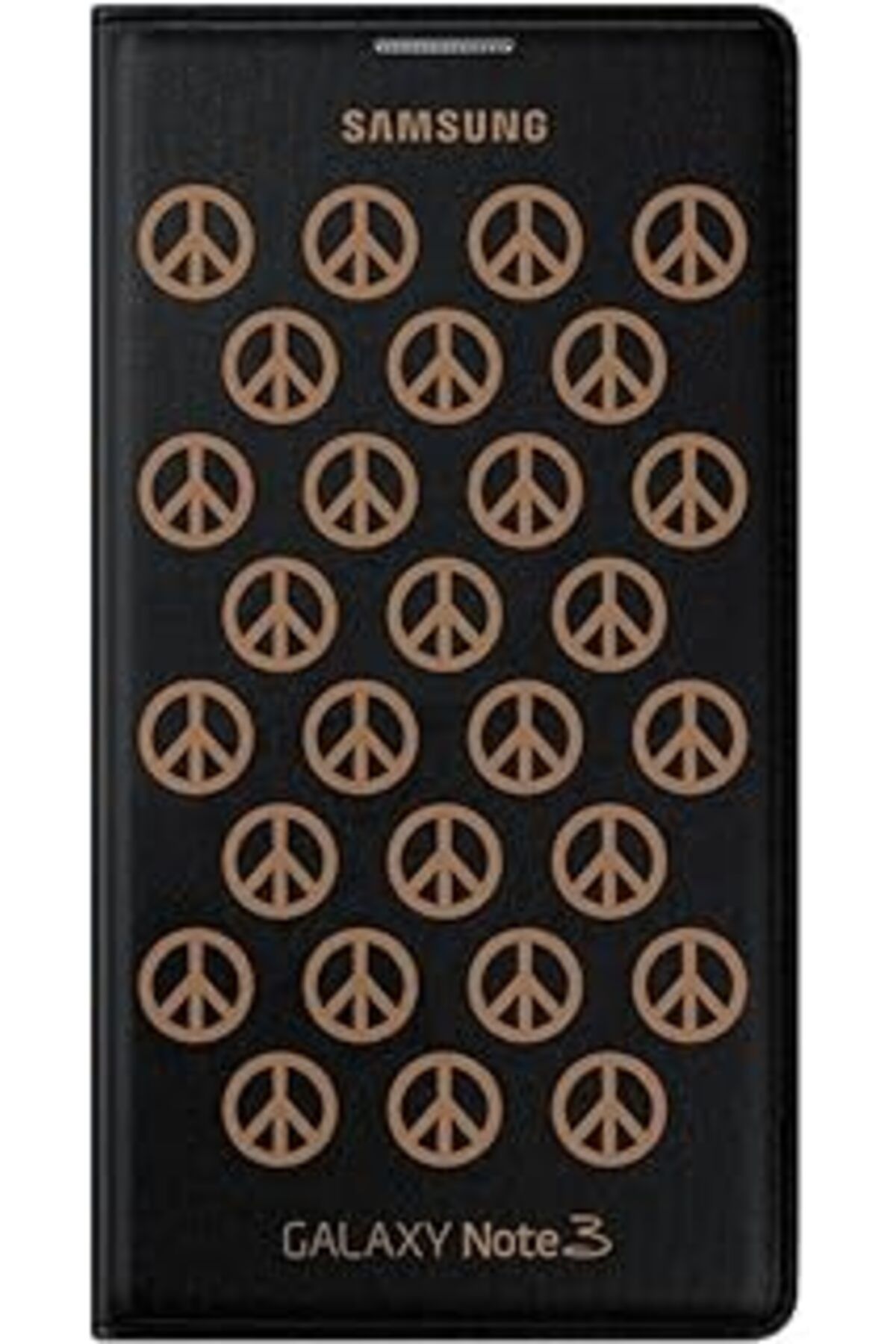 Ceet Markets Moschino Design Flip Wallet Kılıf Kapak Kart Bölmeli Galaxy Note 3 Için - Siyah/Alt