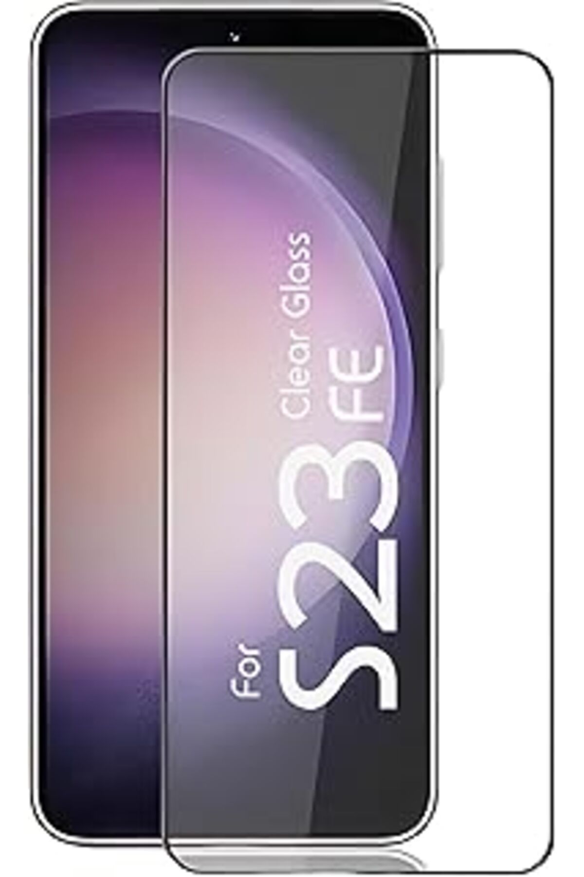 Ceet Markets Rongep Galaxy S23 Fe İÇin Ekranı Tam Kaplayan Anti Static 9H Sertliğinde Görüntü Kalitesini