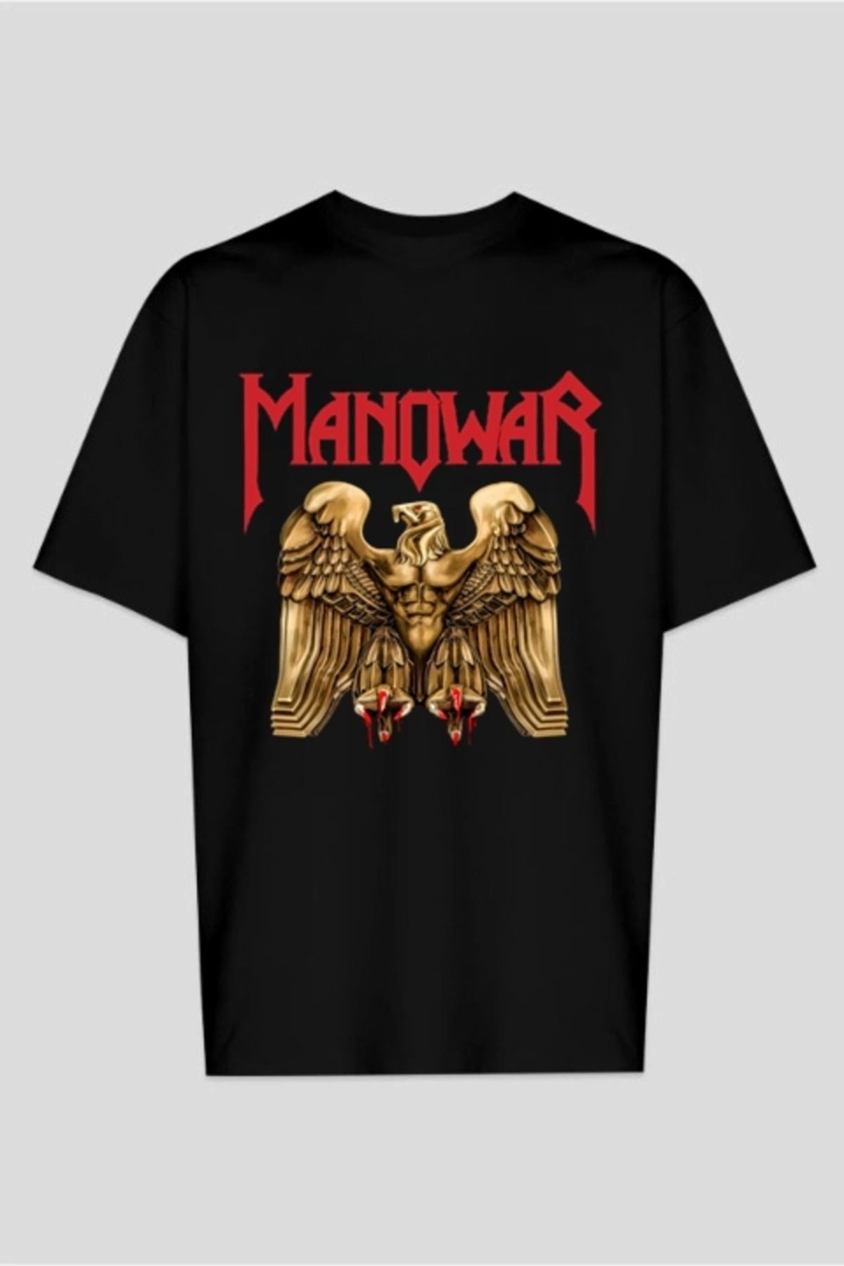 DWN WEAR COMPACT SÜPREM MANOWAR OVERSİZE TSHİRT