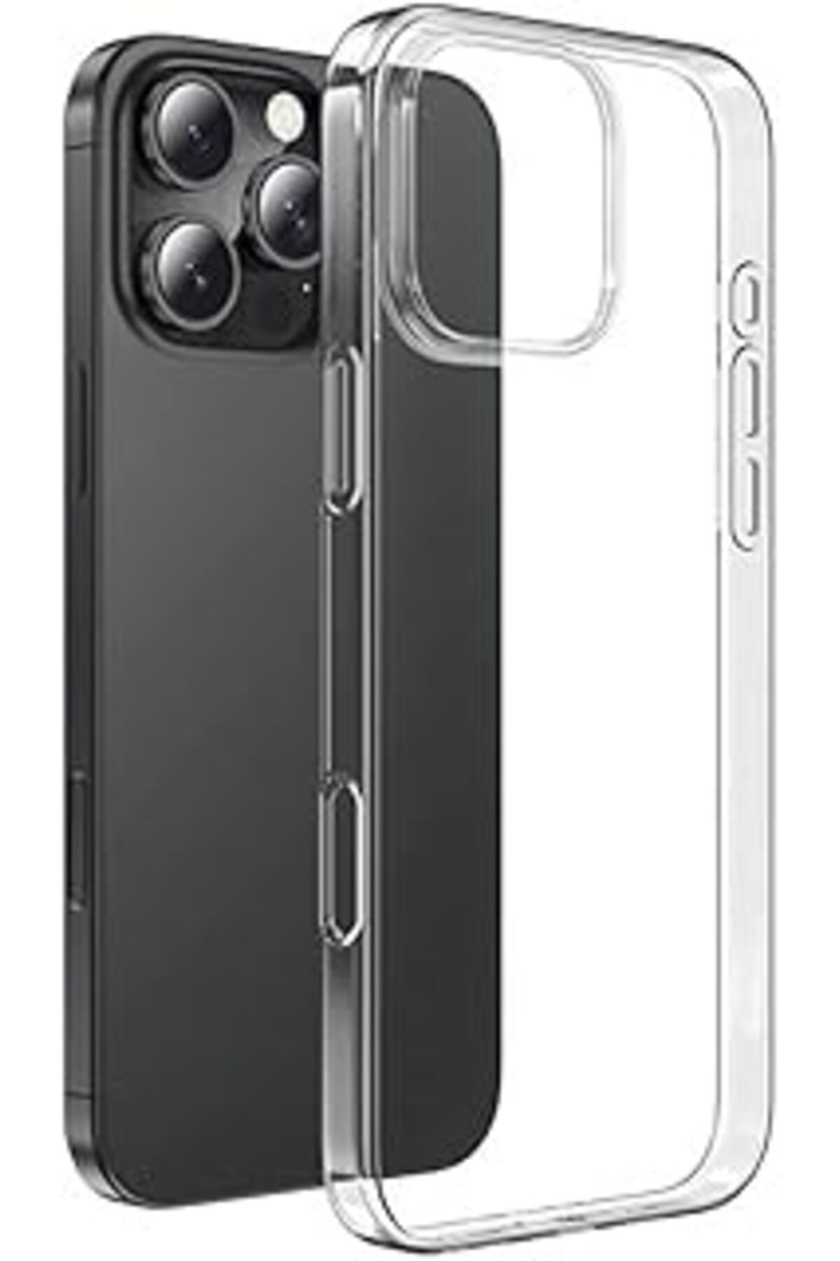 Ceet Markets Kilifplus - Iphone 16 Pro Max (6.9) Için Kılıf Şeffaf Esnek Kamera Çıkıntılı İNce Kapak, Aksiyon Bu