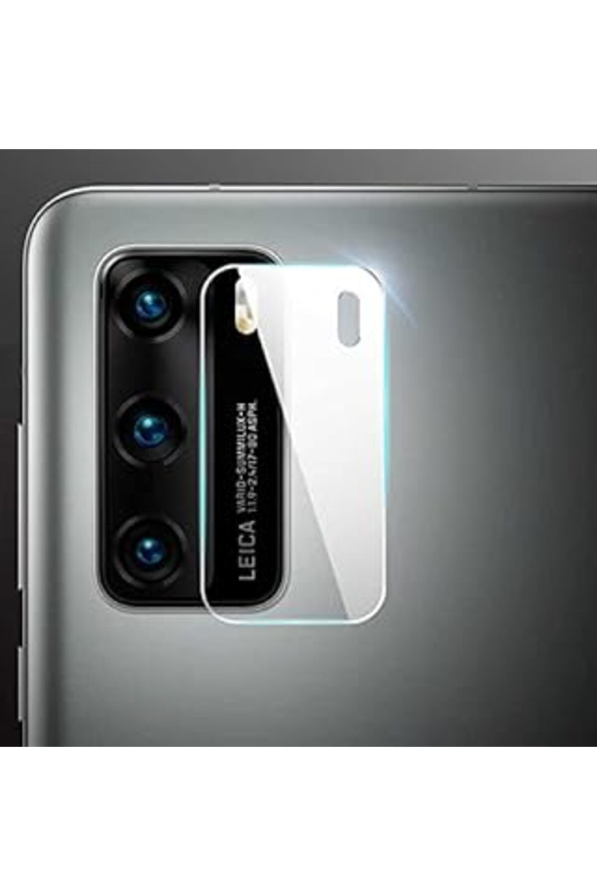 Ceet Markets Huawei P40 Uyumlu Kamera Koruyucu Cam (Şeffaf)