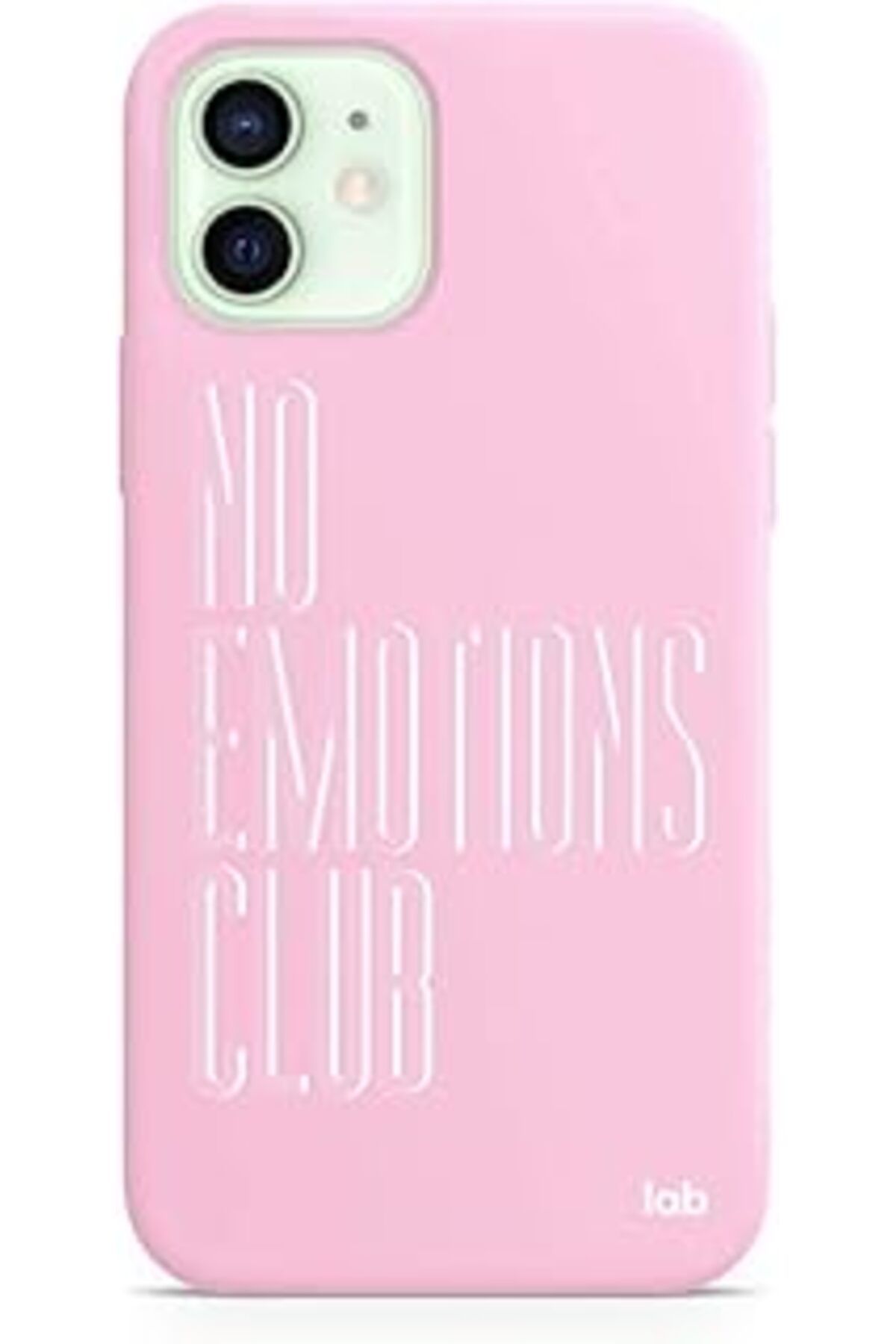 Ceet Markets Caseslab Iphone 12 Pembe Silikon Telefon Kılıfı - No S Club