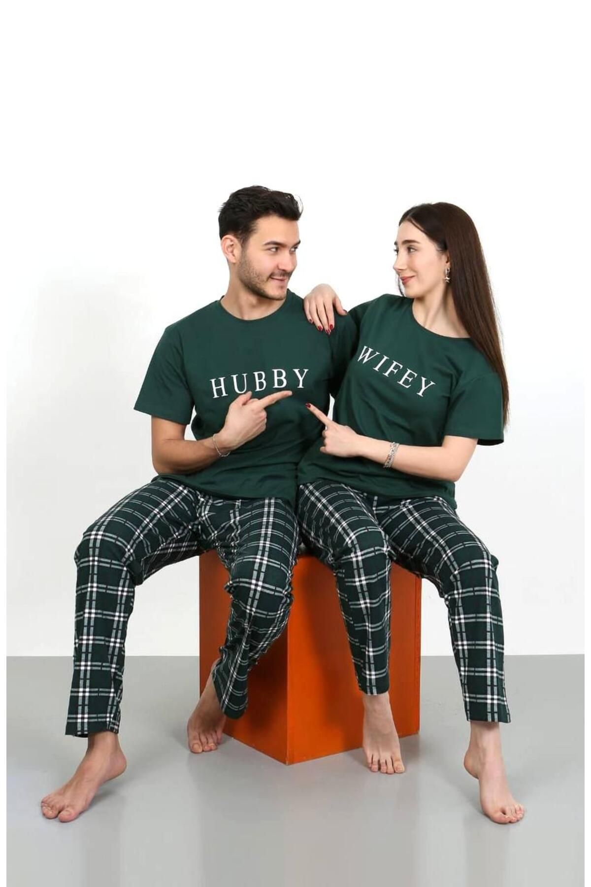 nisaNCa-Short Sleeve Cotton Women's Pajama Set - Lover's Pajamas - Single Piece 7