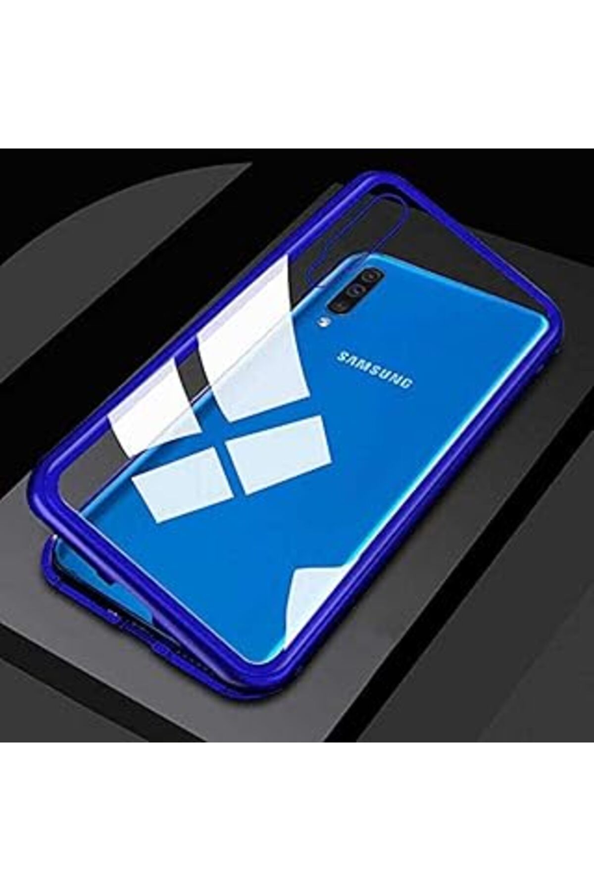 Ceet Markets Galaxy M30 Ile Uyumlu Devrim Mavi Cep Telefonu Kılıfı