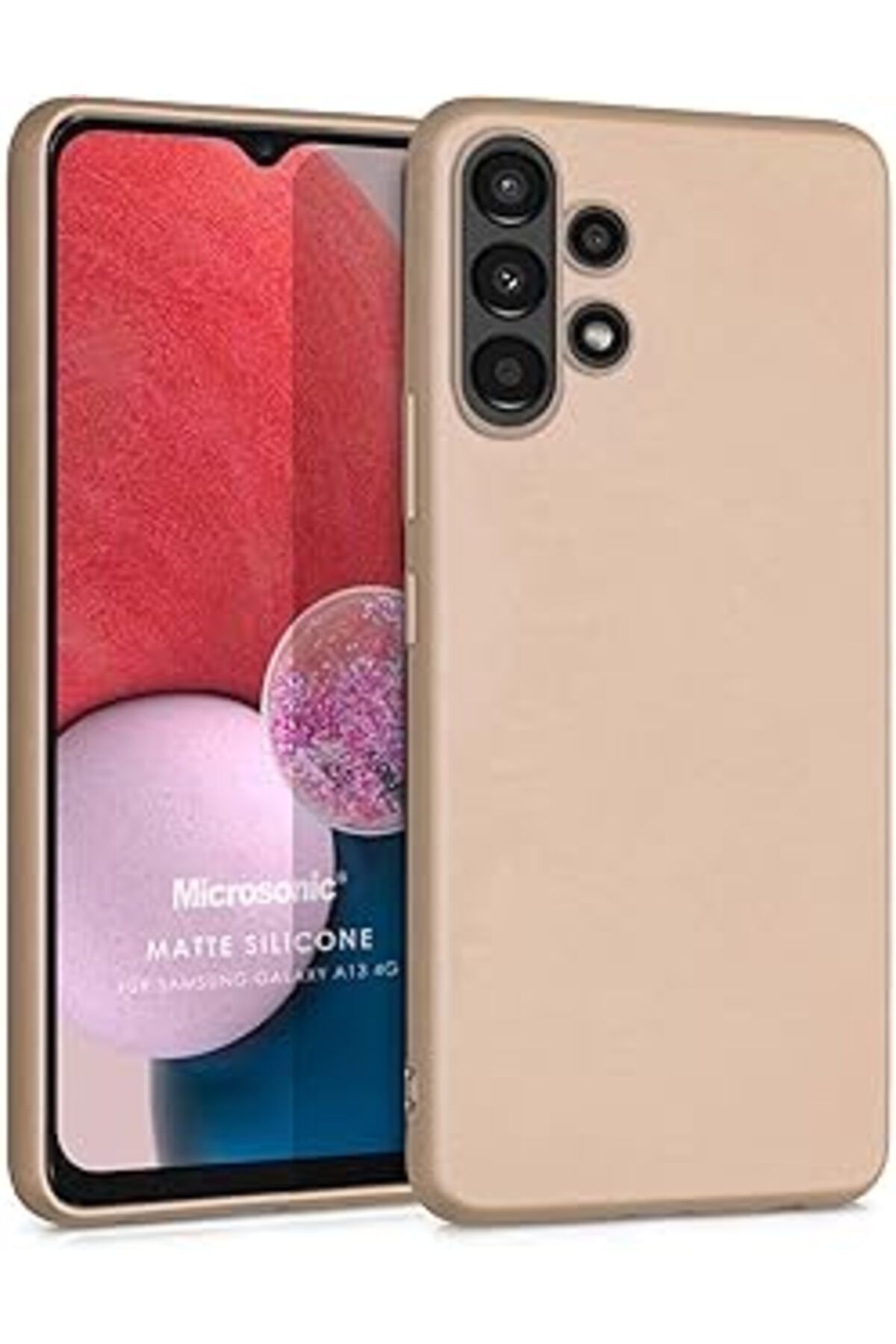 Ceet Markets Matte Silicone Galaxy A13 4G Için Kılıf [Galaxy A13 4G Ile Uyumlu Kılıf - G