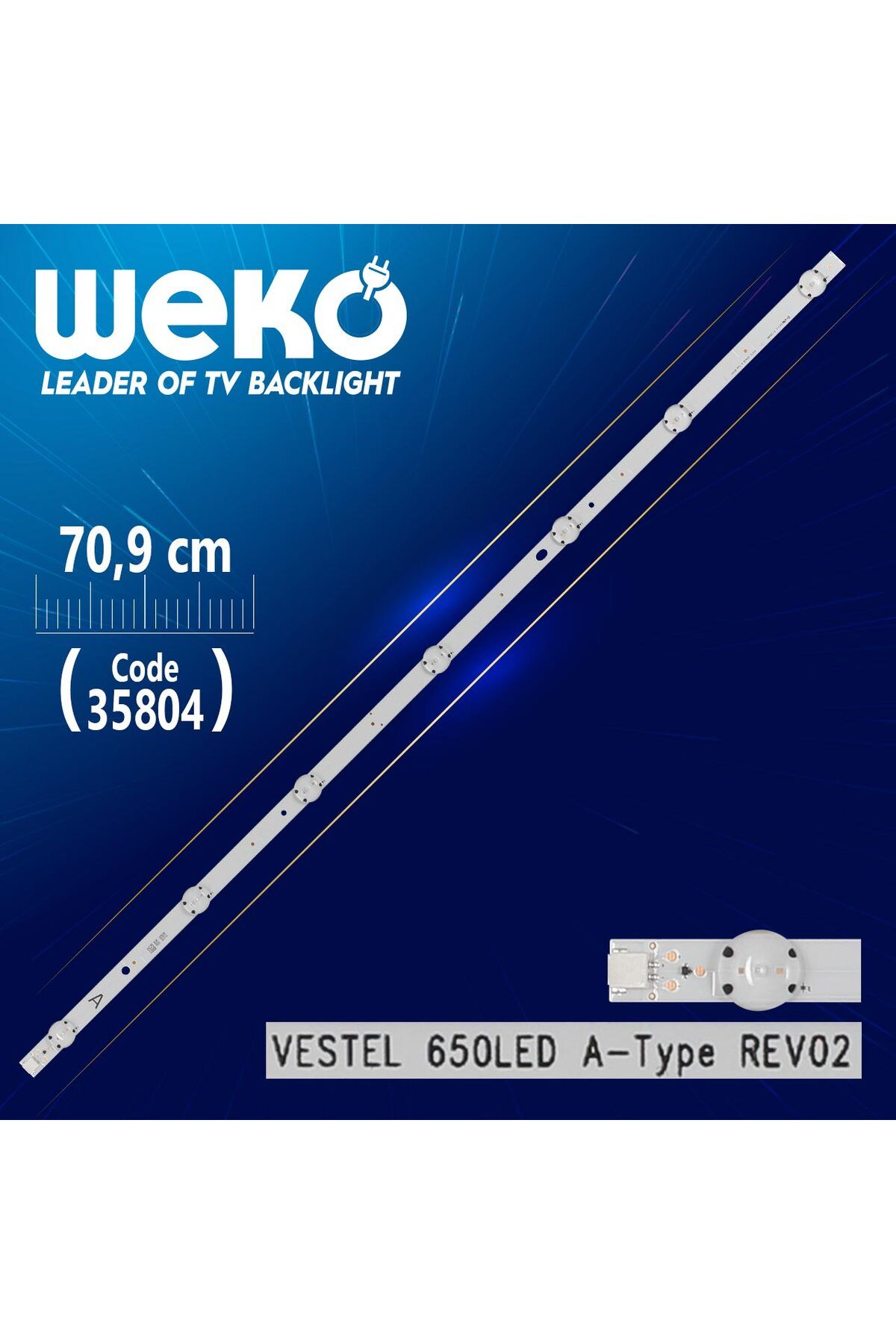 Paarla Vestel 650Led A-Type Rev02 - 70.9 Cm 7 Ledli - (Wk-1269)