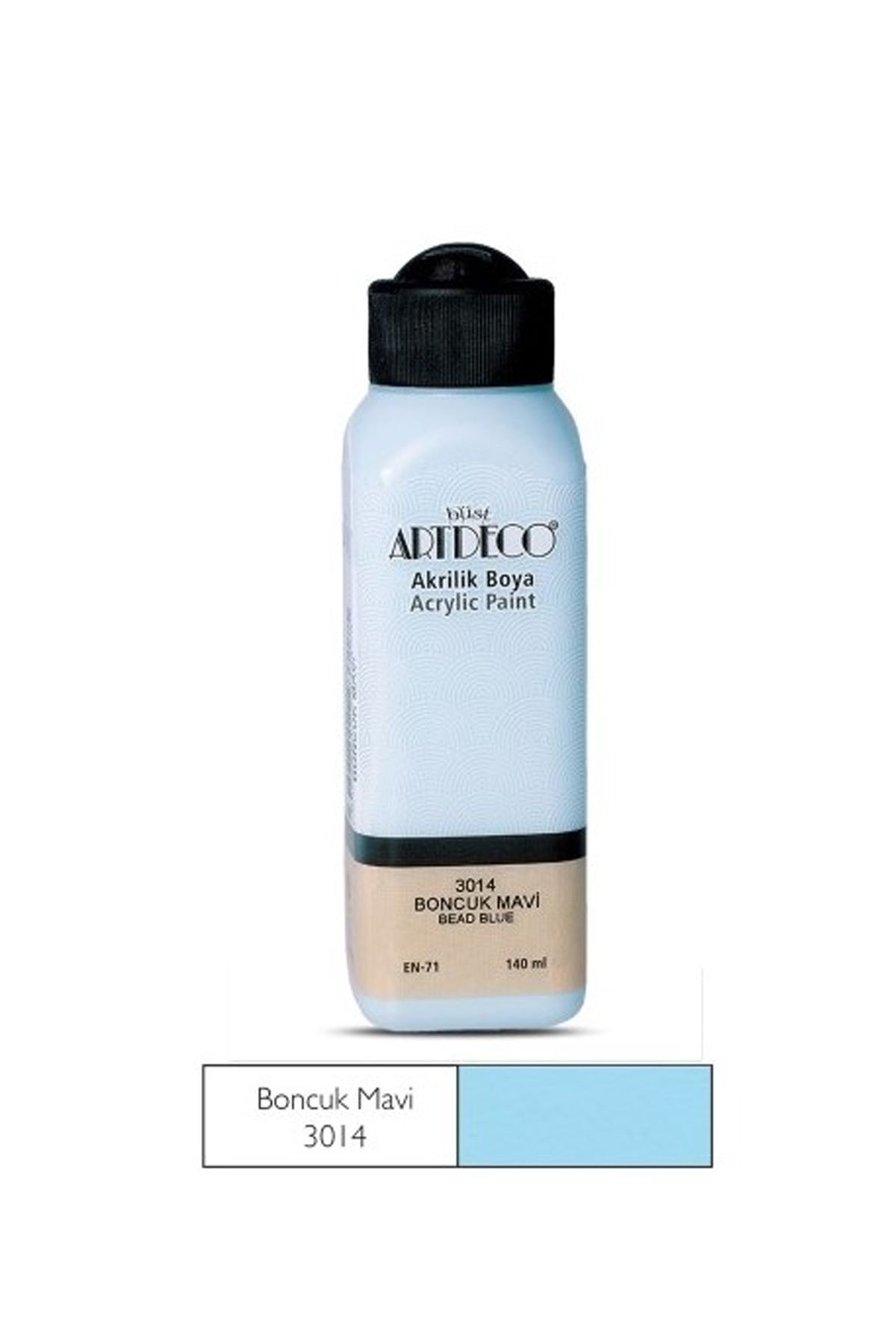 MELFSHOP Artdeco Akrilik Boya 140Ml Boncuk Mavi 3014