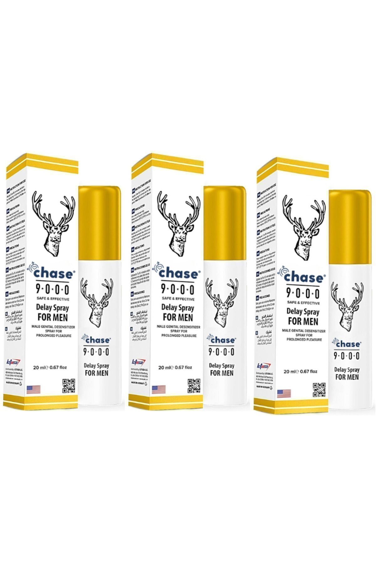 Chase Stag 9000 Üçlü Set