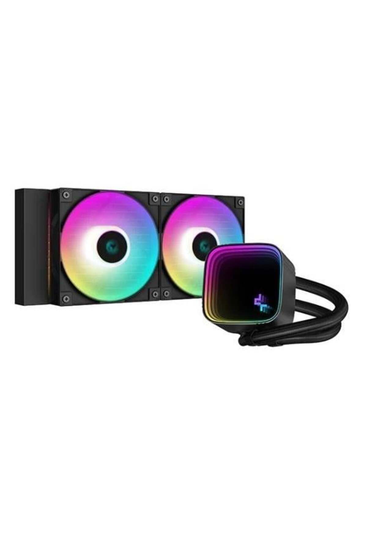 Hızlı Stok DEEPCOOL 240MM LS520 SE Sıvı Soğutmalı AM5-1700p RGB İşlemci Fanı