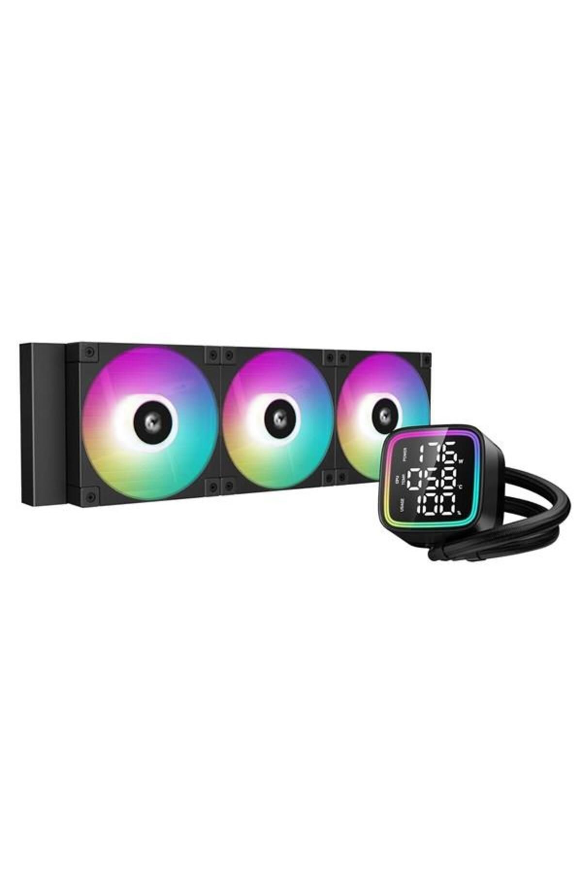 Hızlı Stok DEEPCOOL 360MM LD360 RGB AM5-1700P SIVI SOĞUTMALI İŞLEMCİ FANI