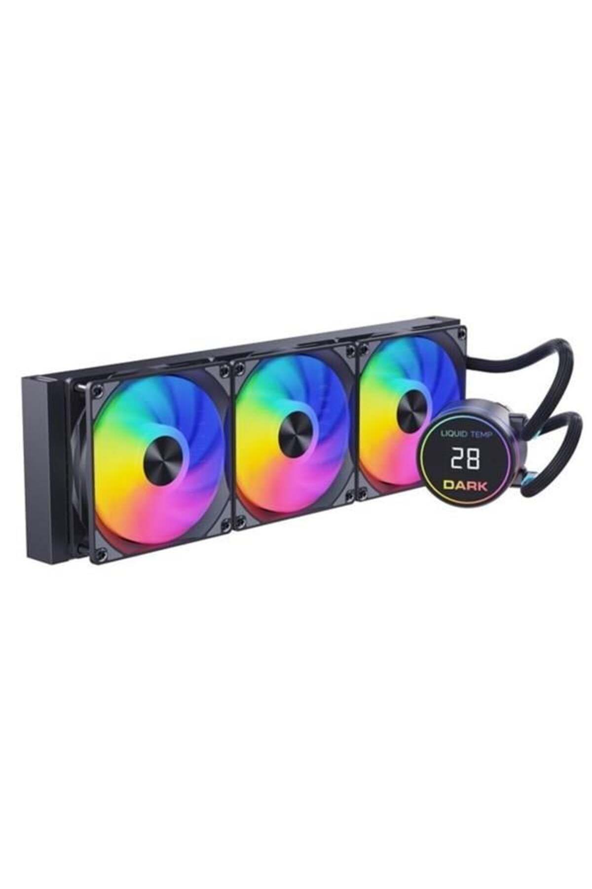 Hızlı Stok DARK 360mm FREEZER W362 DKCCW362 RGB Sıvı Soğutmalı AM5-1851p İşlemci Fanı