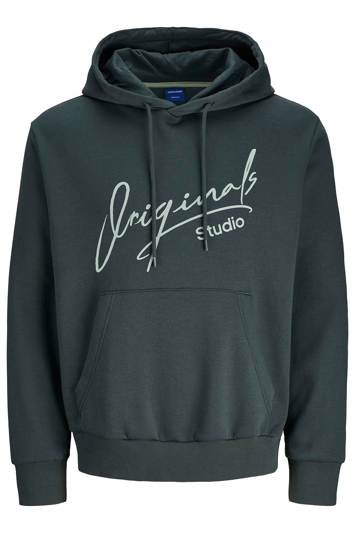 Jack & Jones Originals Jorsignature Pamuklu Relaxed Fit Kapüşonlu Baskılı Sweat Erkek SWEAT 12281990