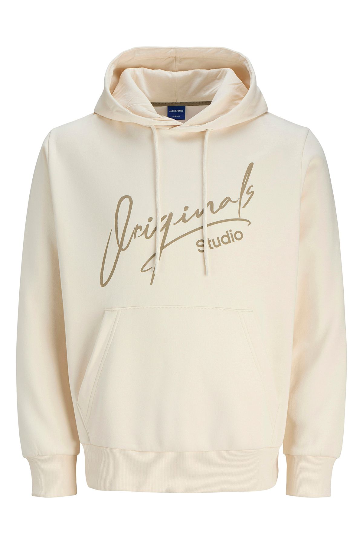 Jack & Jones Originals Jorsignature Pamuklu Relaxed Fit Kapüşonlu Baskılı Sweat Erkek SWEAT 12281990