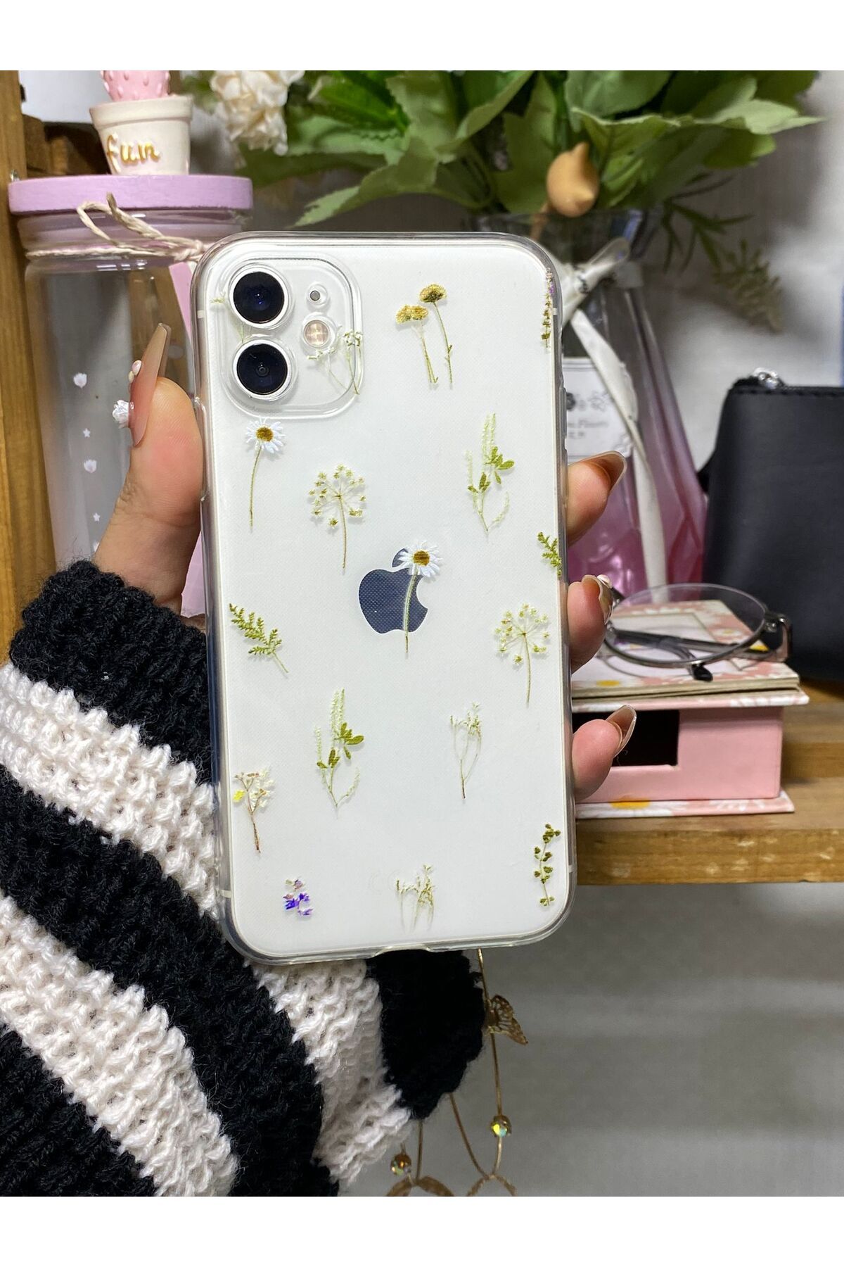 Bubble Case İphone 11 Uyumlu Şeffaf Baskılı Kılıf