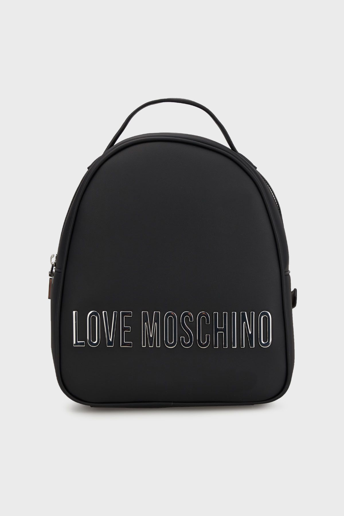 Love Moschino Logolu Ayarlanabilir Çift Askılı Sırt Çantası SIRT ÇANTASI JC4197PP1MKD000B