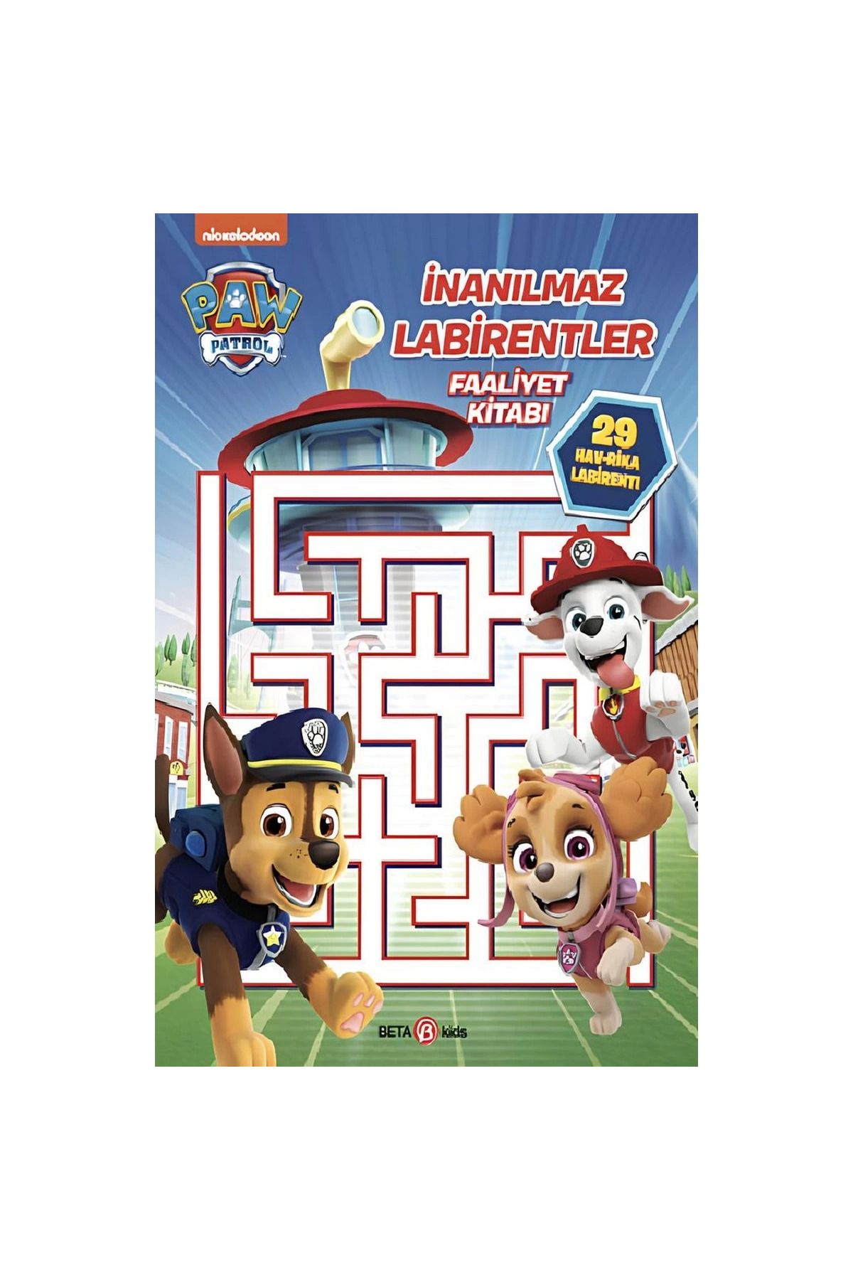 Lucest Lucesturgy Paw Patrol İnmaz Labirentler Faaliyet Kitabı 38079Bt New