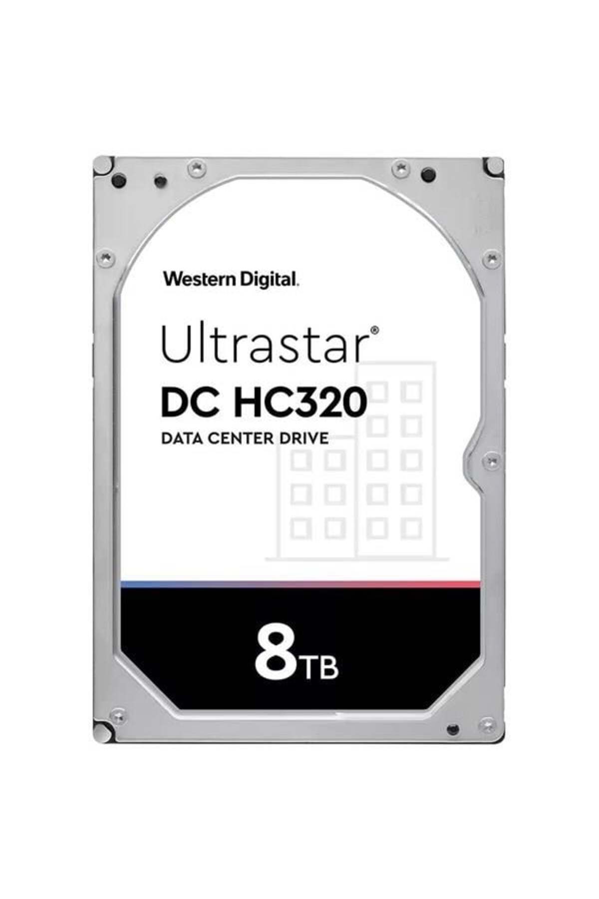 WESTERN DIGITAL WD 3.5" 8TB HC320 HUS728T8TALE6L4 7200 RPM 256MB SATA-3 NAS ve Güvenlik Diski