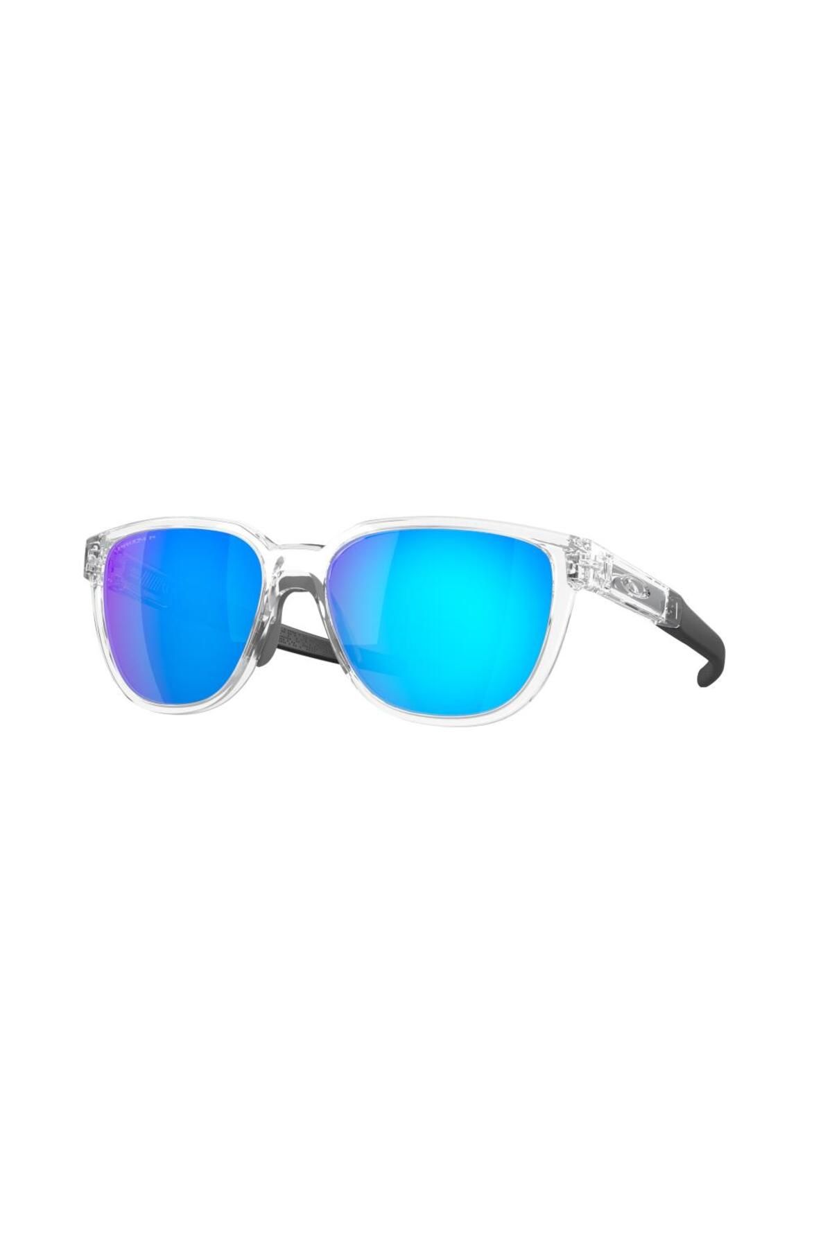 عینک آفتابی پلاریزه Actuator 925014 Polished Clear Prizm Sapphire Polarized Oakley