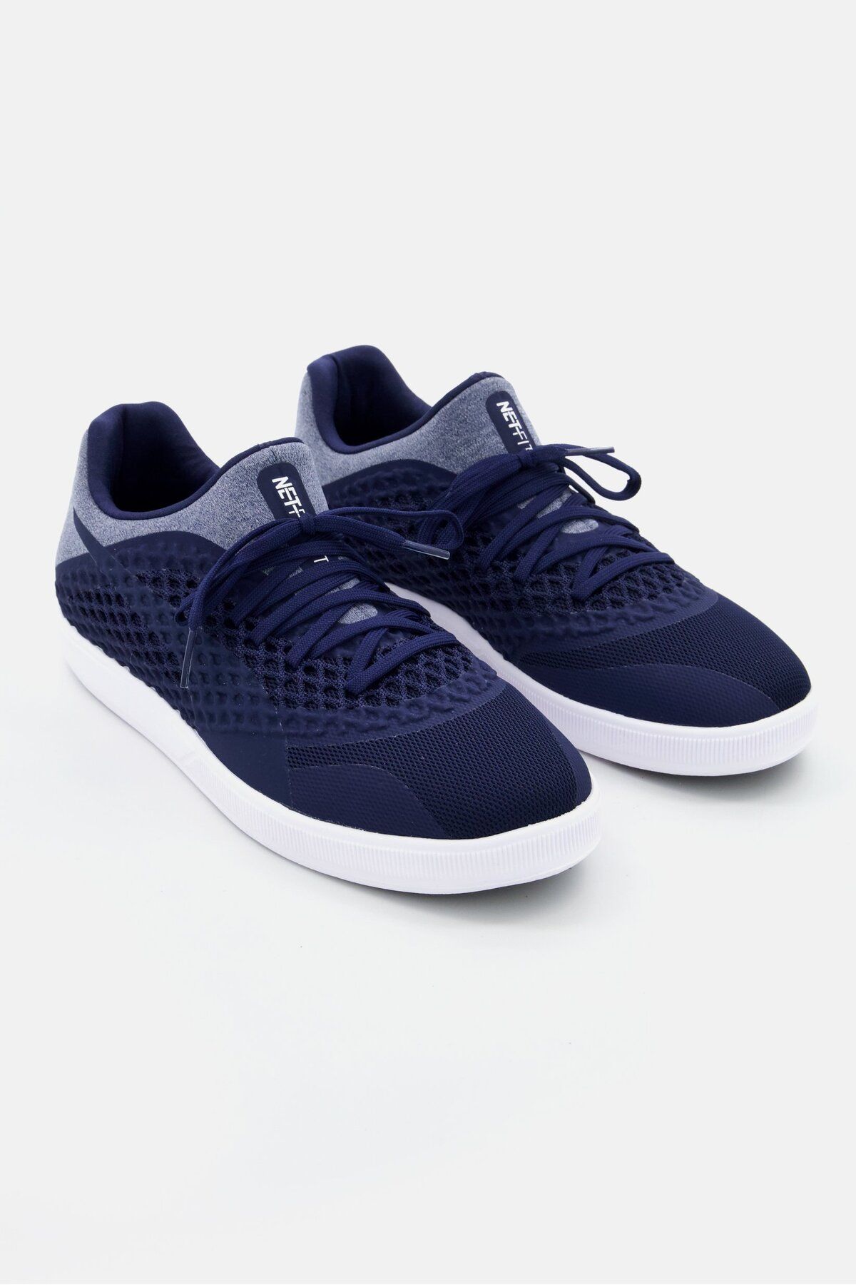 Puma-Men Lace Up Close Toe Sports Shoes, Navy Blue 1