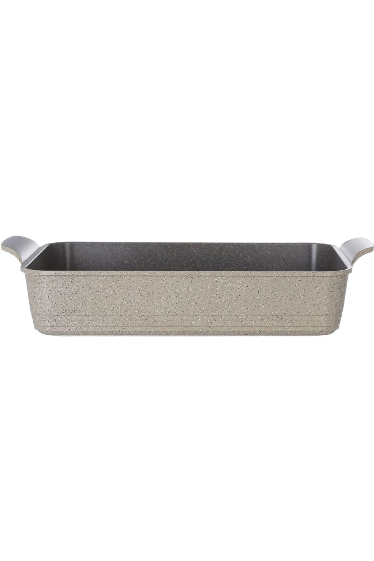 NEOFLAM-,Rectangular Ovenware,Medium,43*21.50cm,double integrated handle,Warm Marble Color. 2