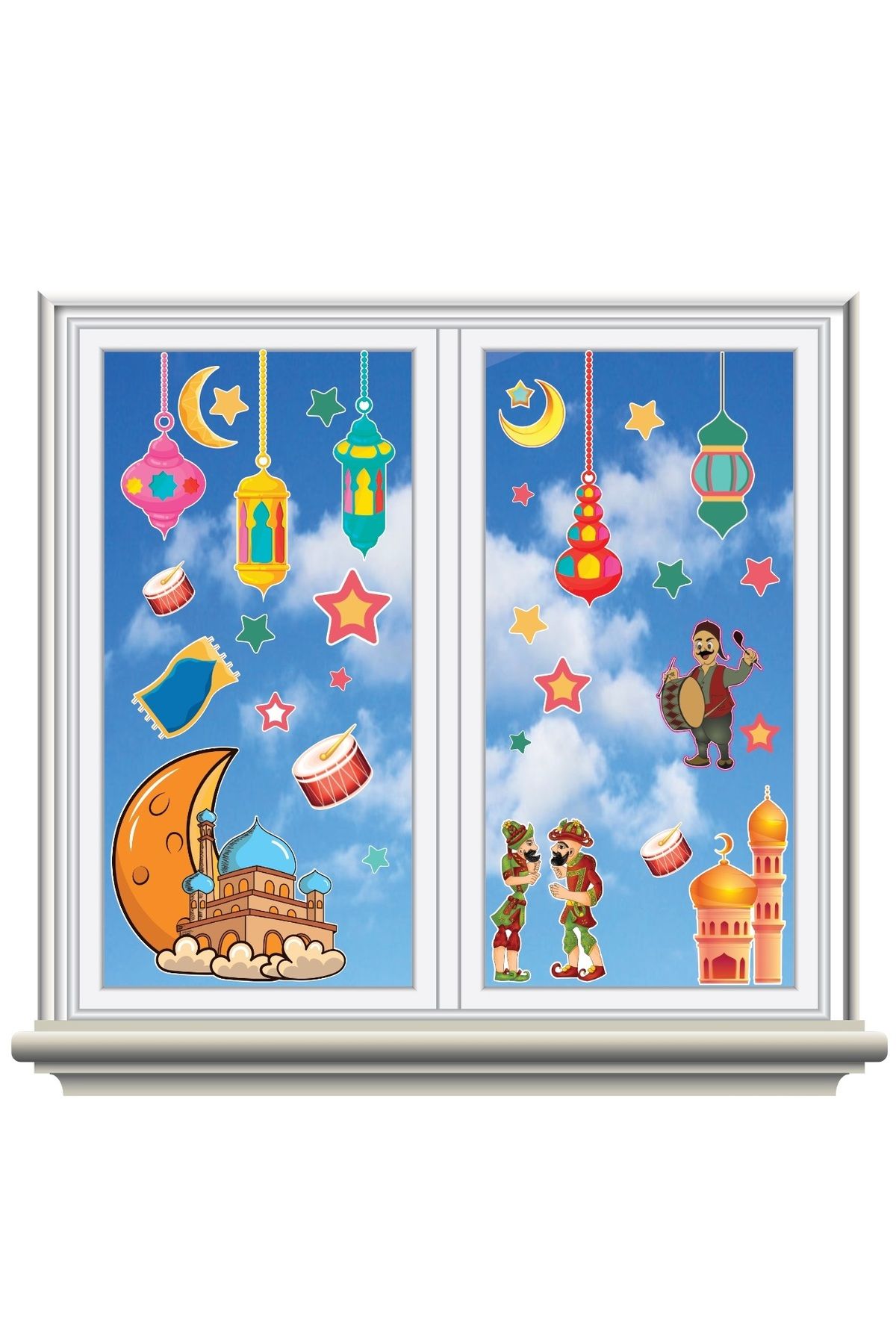 Big Party Ramazan Sticker Figürlü Set 50x70 Cm