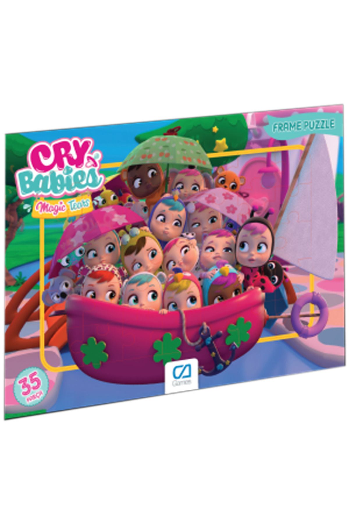 CA Games C&A Games Cry Babies-2 Lisanslı 35 Parça Frame Puzzle