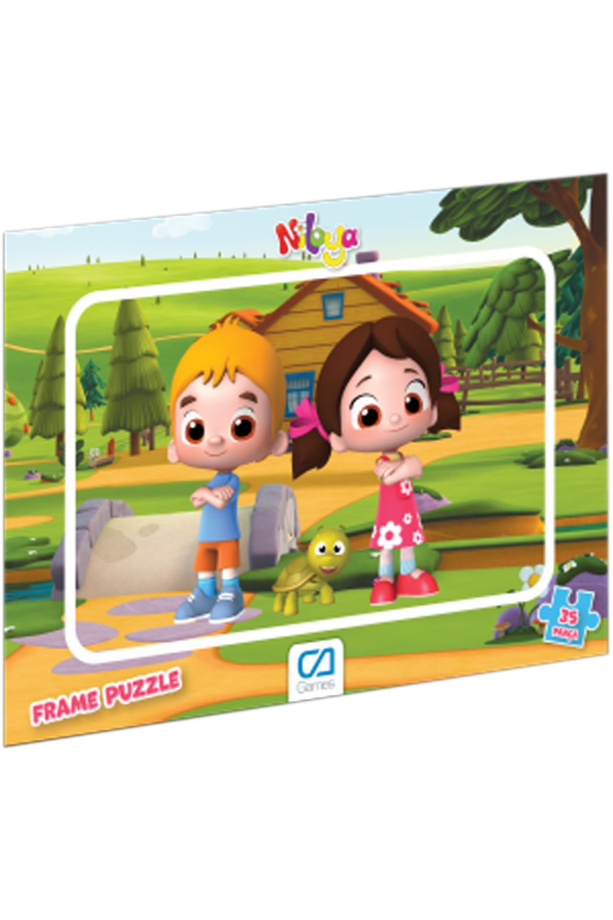 CA Games C&A Games Niloya-2 Lisanslı 35 Parça Frame Puzzle