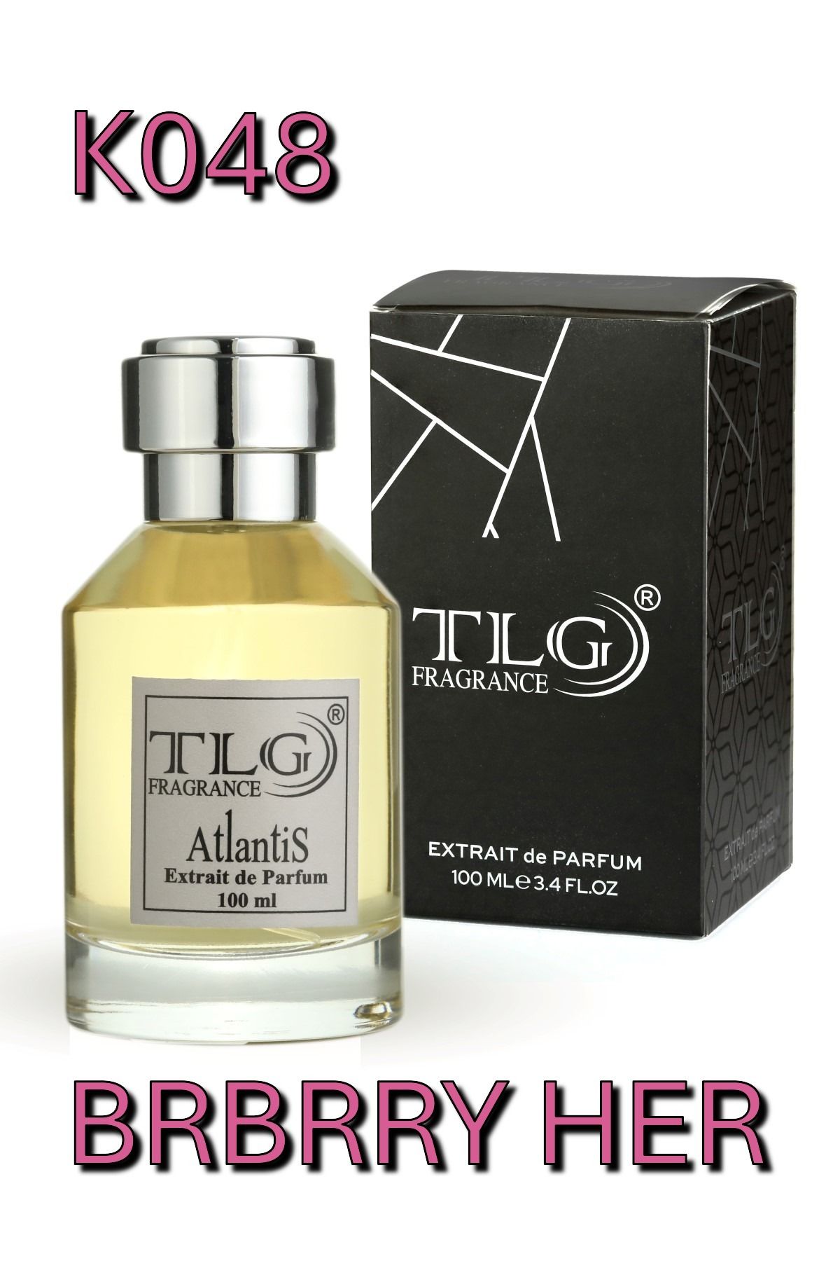 TLG K048 TLG Brbrry Her Extrait Kadın Parfümü, 100 ml