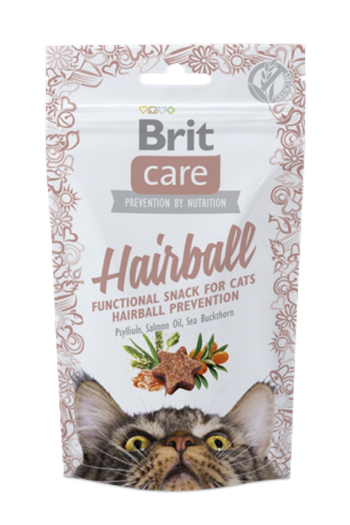 Brit Care 50 gr X 12 ADET Tüy Yumağı Engellemek İçin, Tahılsız, Fonksiyonel Kedi Ödülü 673143