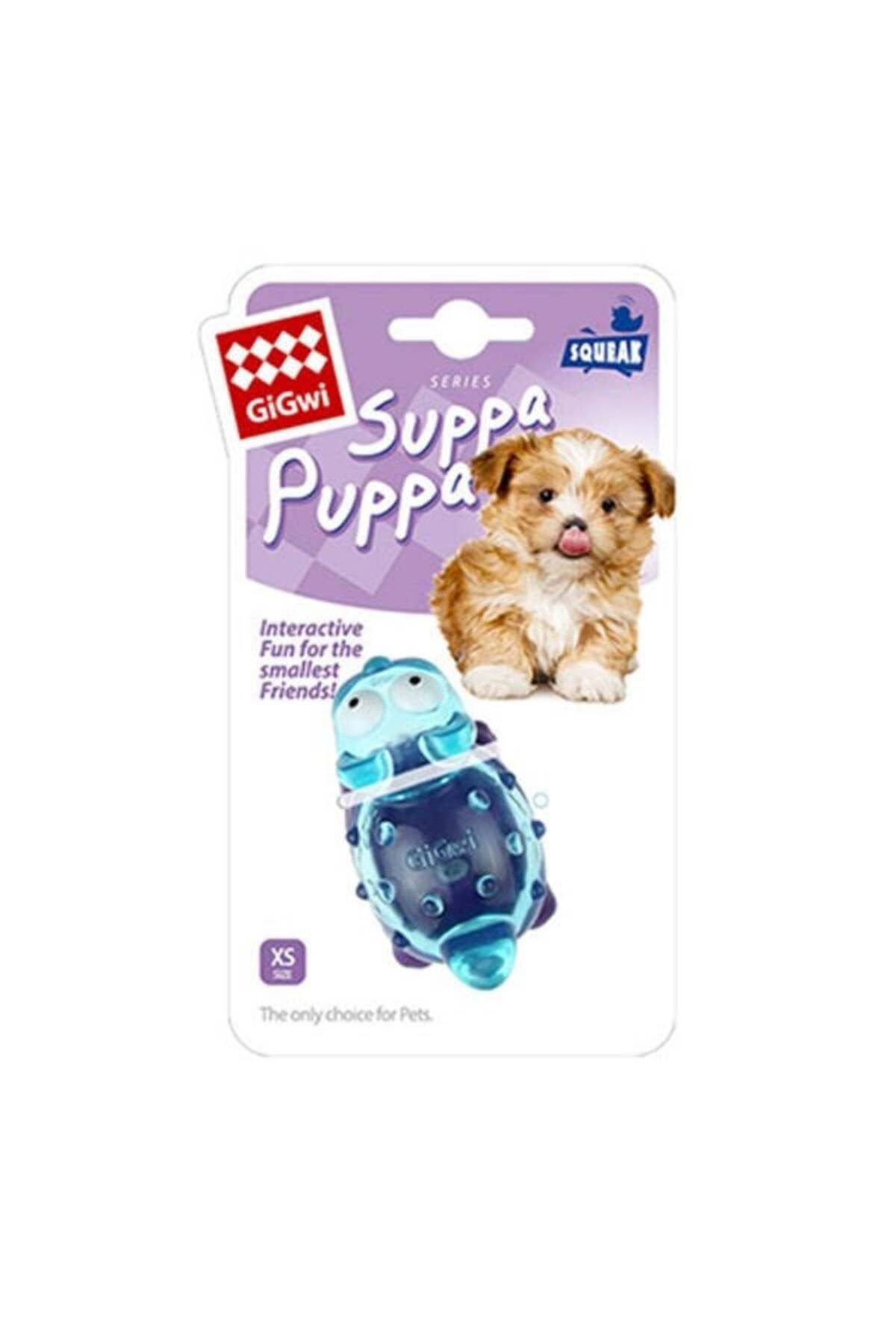 Gimcat Gigwi Suppa Puppa Şekilli Termoplastik Köpek Oyuncağı 7.5 Cm