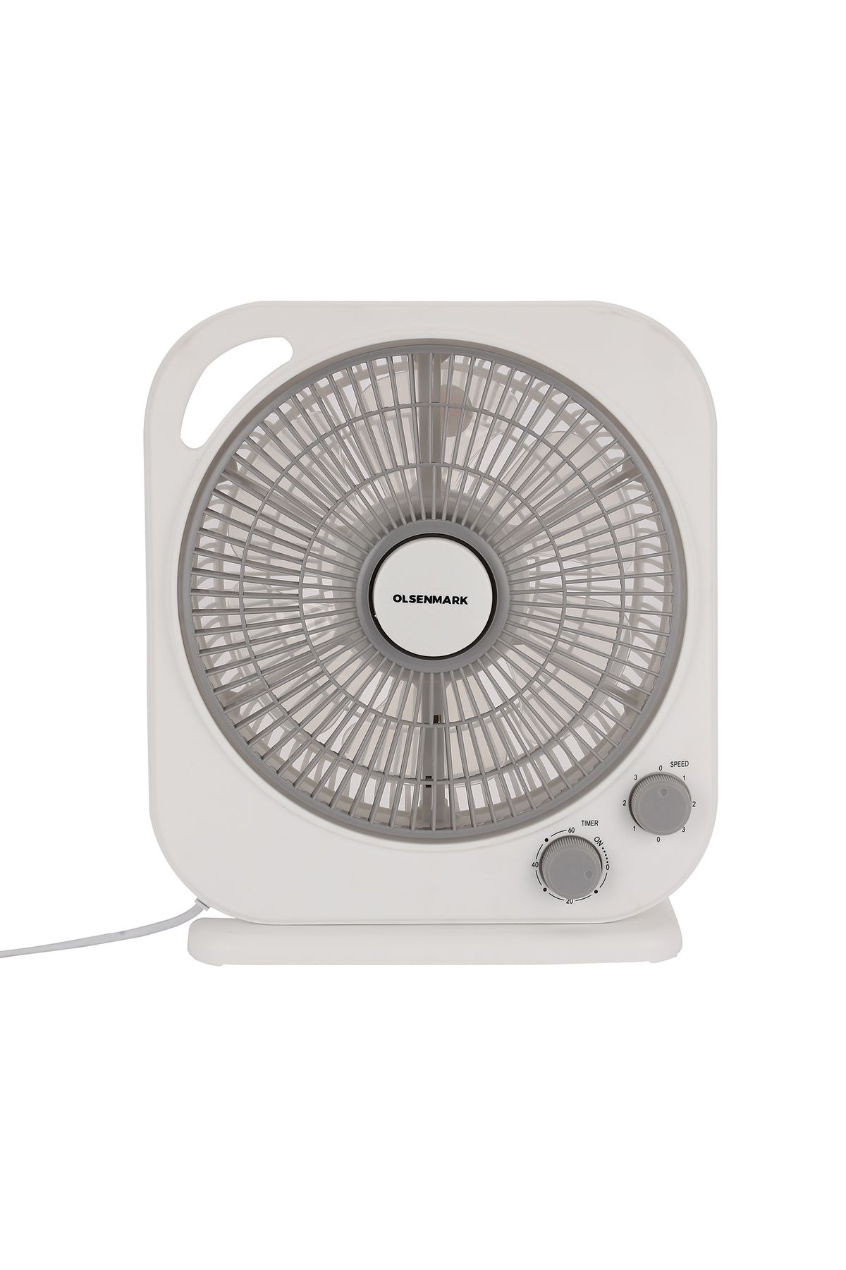 Olsenmark-10" Box Fan- OMF1867/ High Performance with 3-Speed Controls 4